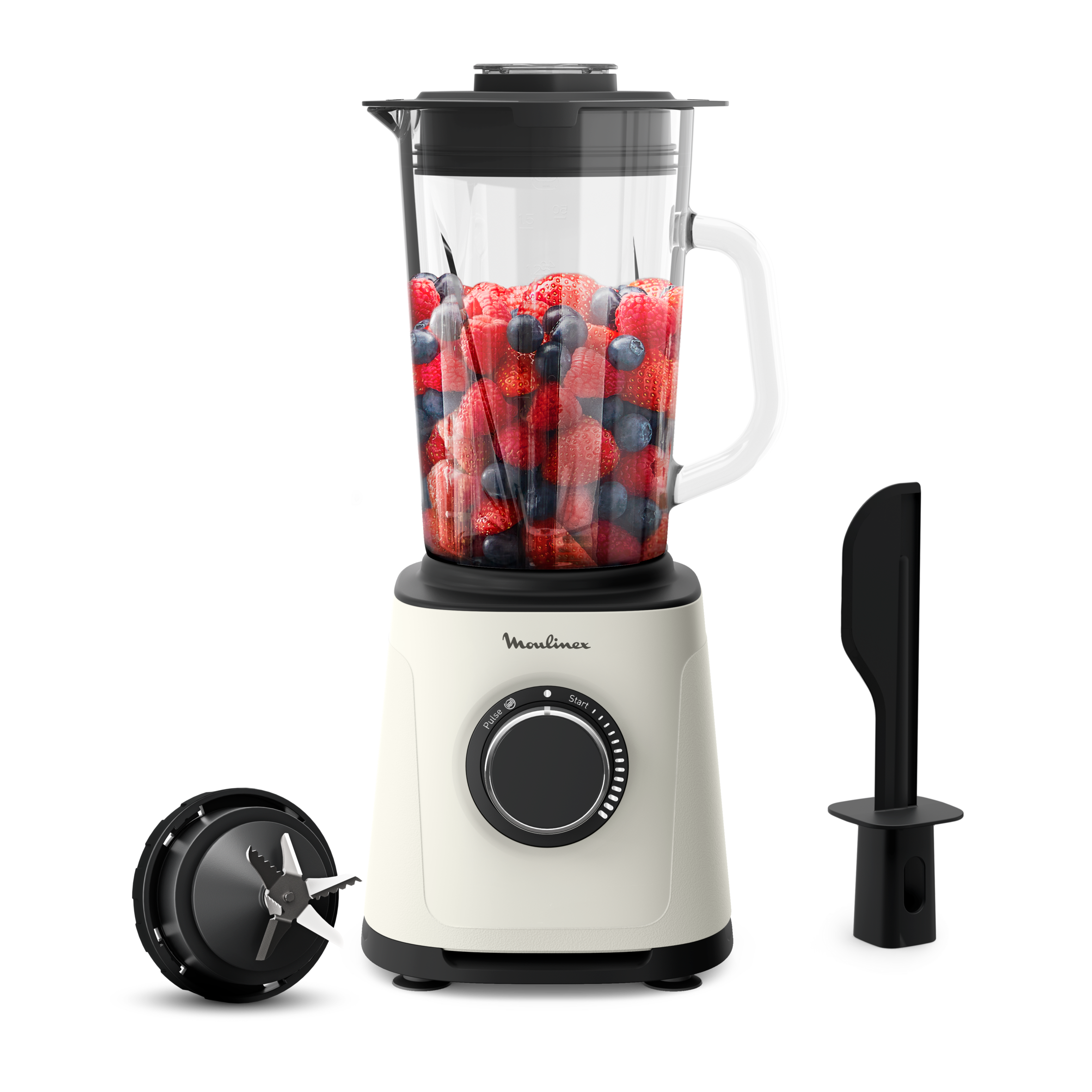 PerfectMix Essential, snelle blender, 1200 W, Powelix-messentechnologie