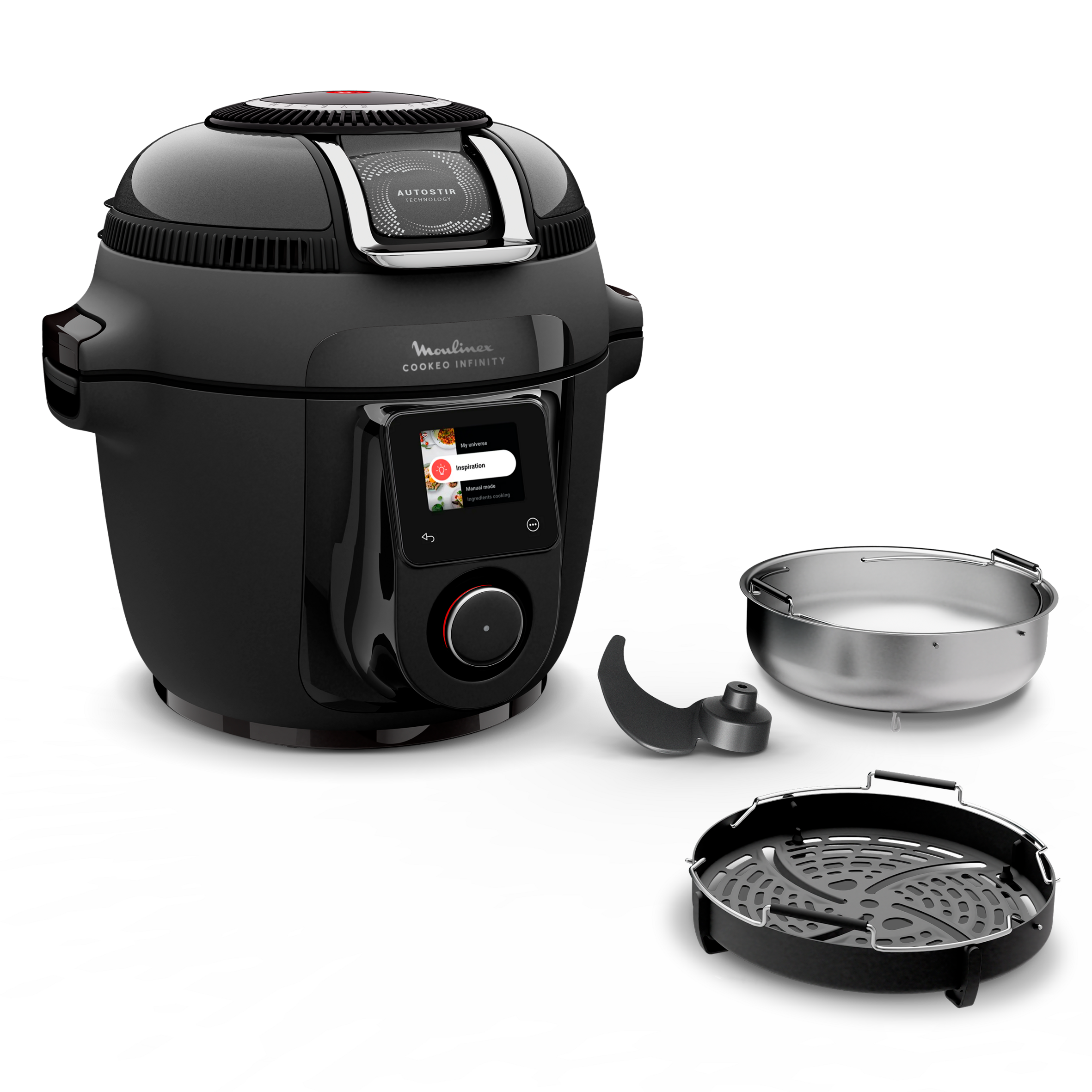Cookeo Infinity CE9828F0 Intelligente hogedruk multicooker + air fryer - 20 programma's - Oneindig aantal recepten - Geconnecteerd