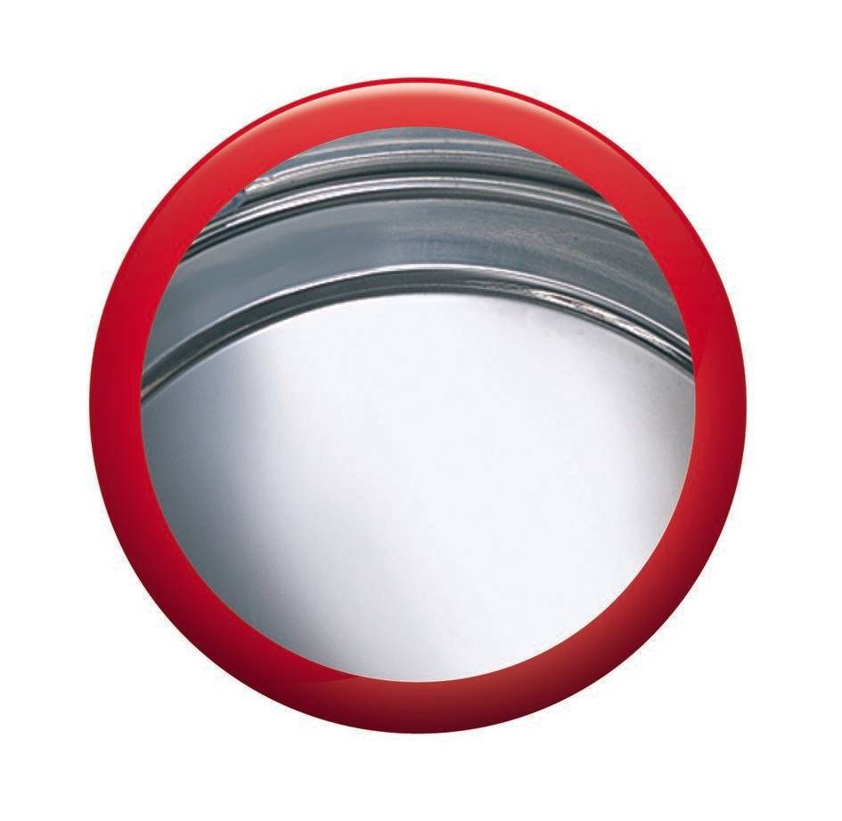 BOUILLOIRE SUBITO INOX/ROUGE