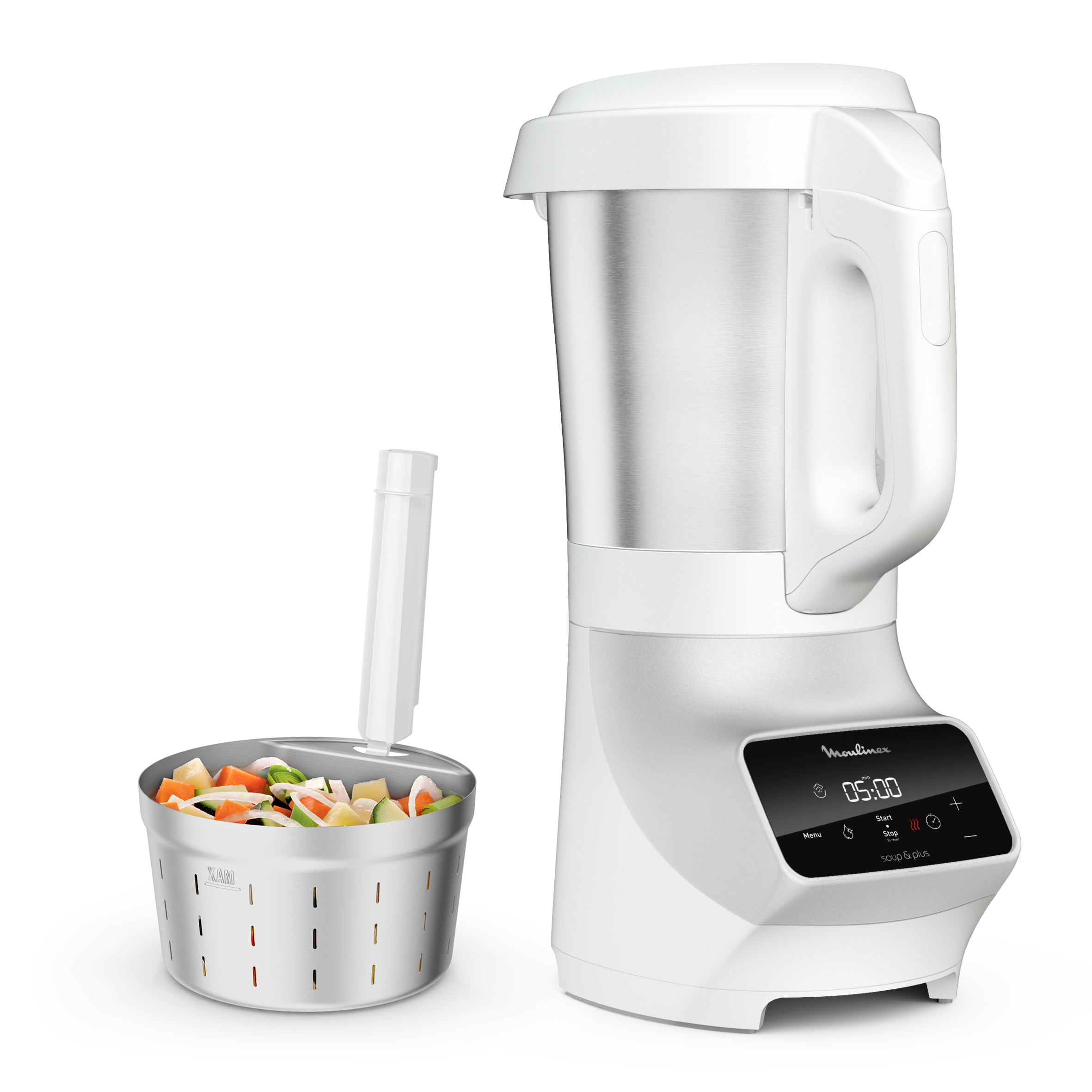 RECONDITIONNE - Soup & Plus LM926B00 Blender chauffant - 1.100W - 5 programmes - 2L