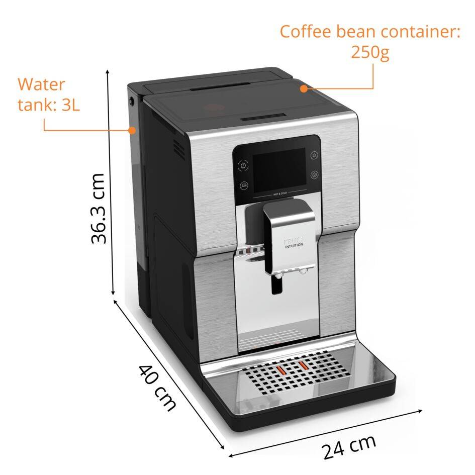 Intuition Experience Hot&Cold EA879EE0 Automatische espressomachine met bonen – 30 recepten – 3L