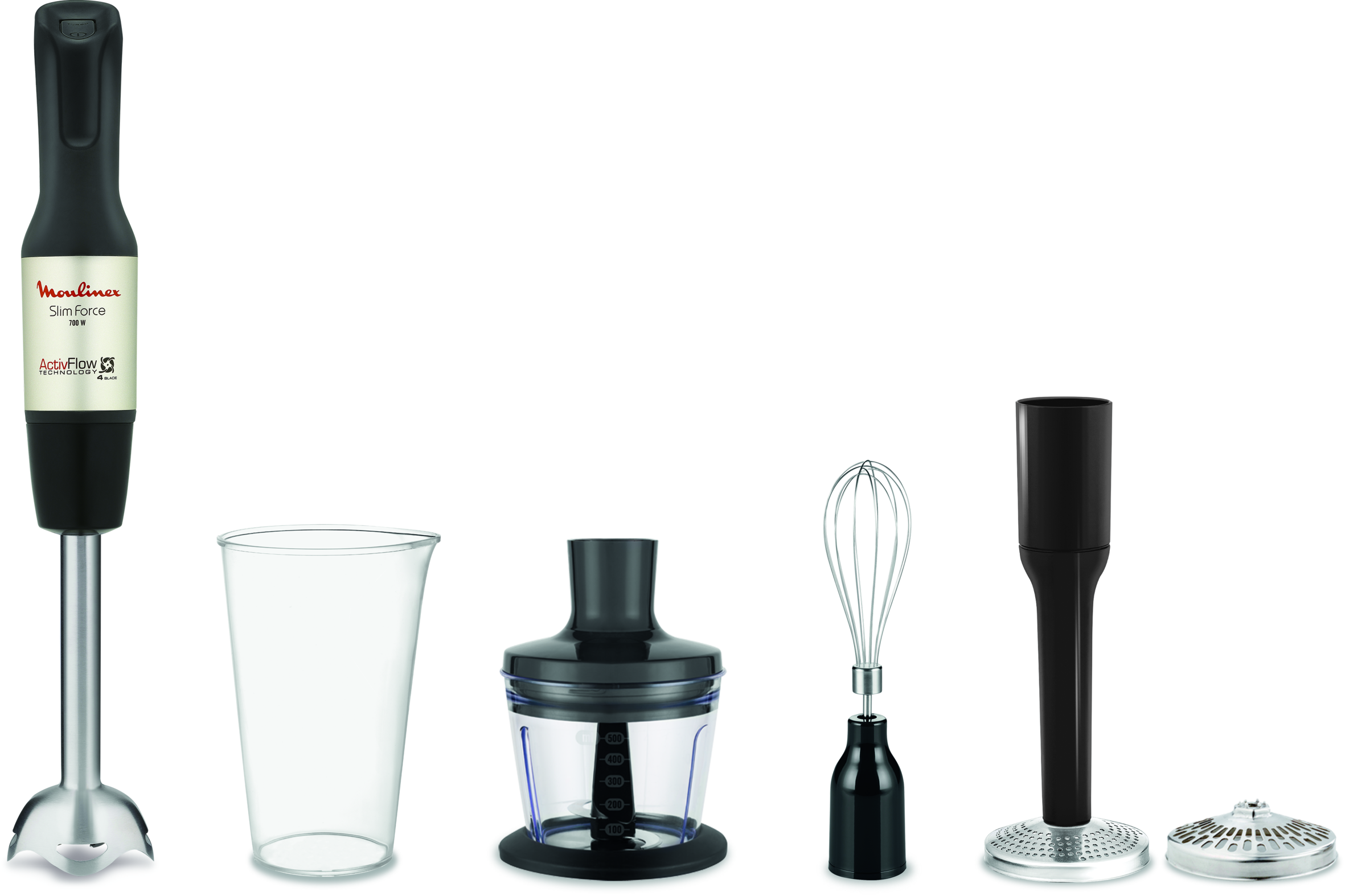 Zwarte Slimforce mixervoet