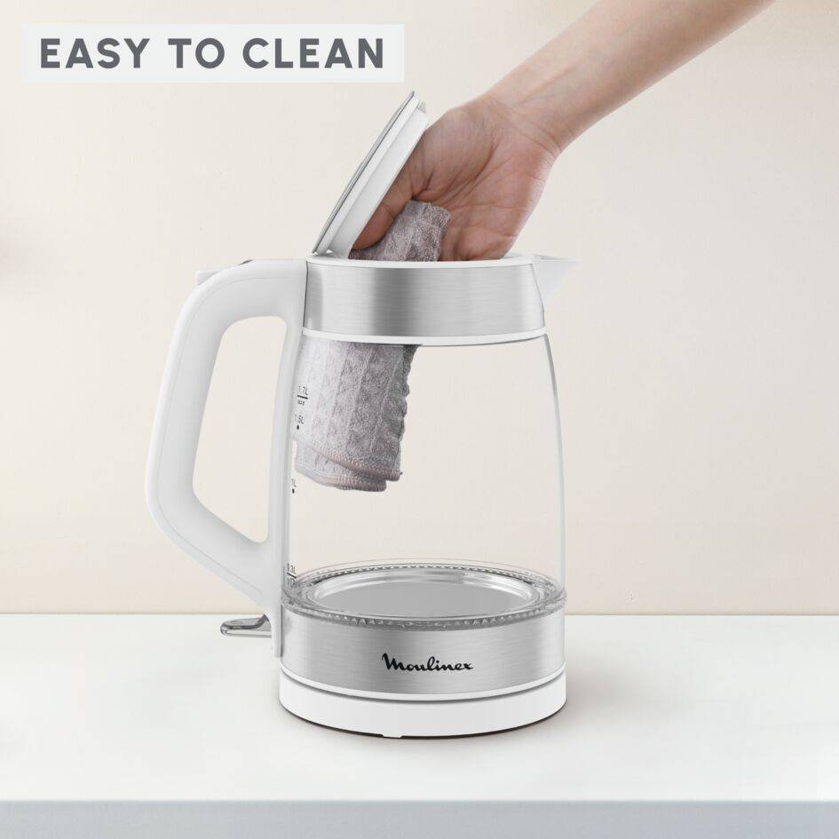 Glass Kettle, Electric Kettle, Measurement Marks, 1.7 L