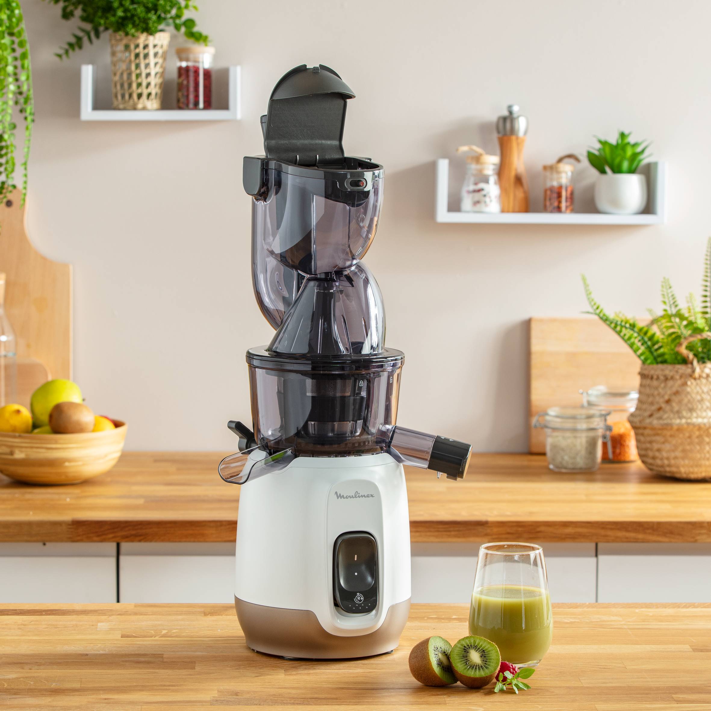 Ultra Juice ZU600110 Extracteur de jus - 200W - Fonction EasyClean - Tube d'alimentation XL