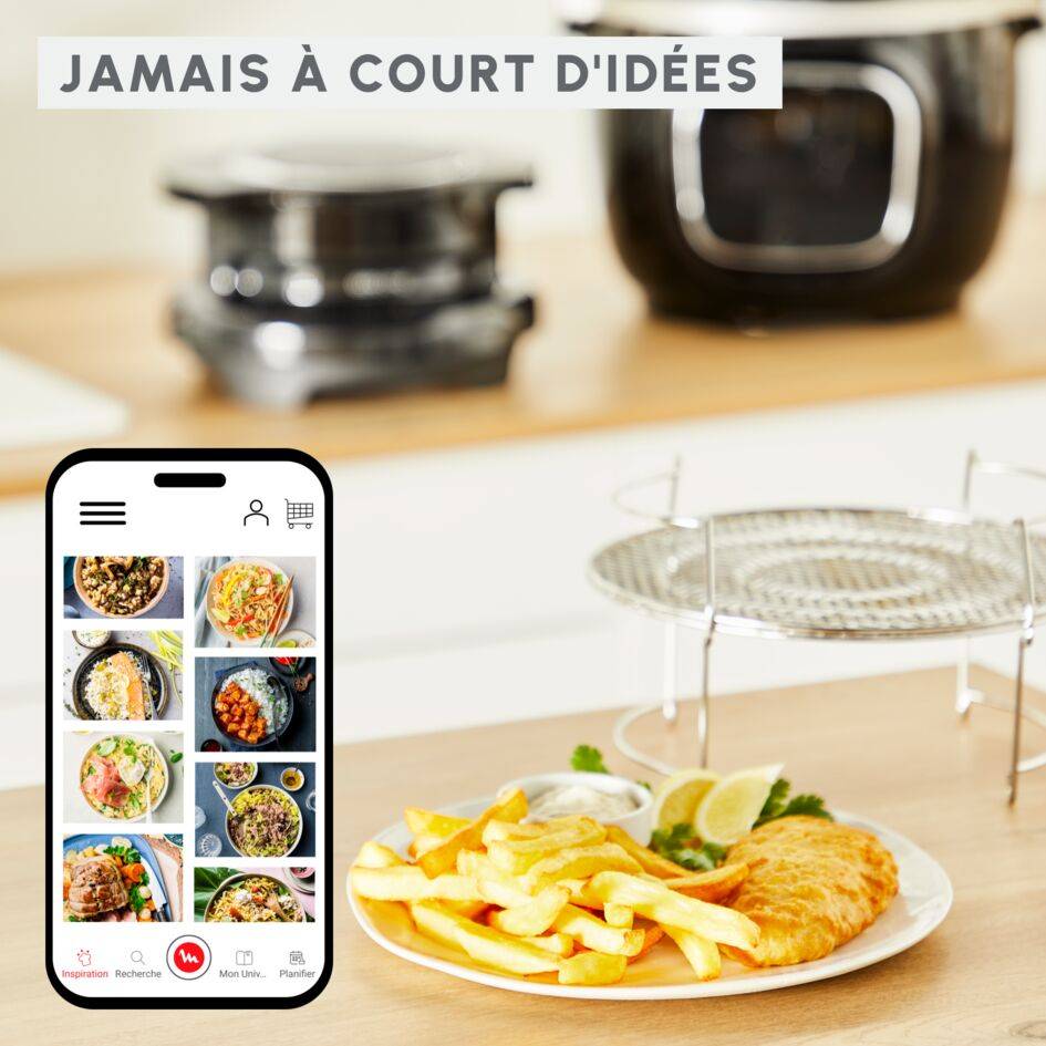 Grille 2-en-1, Séparateur de cuisson XA60AD10