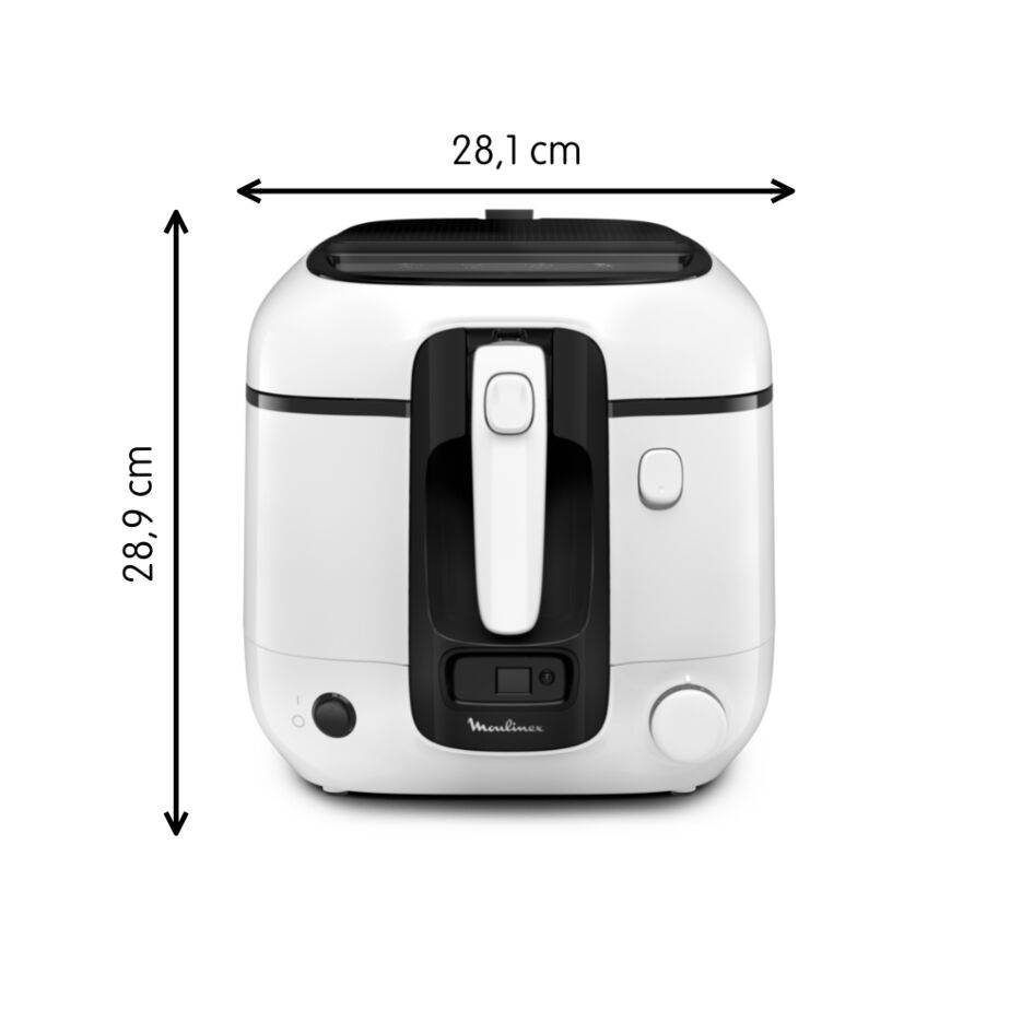 Super Uno AM314010 Friteuse - 1.800W - 1,5 kg de frites - Filtre à odeurs