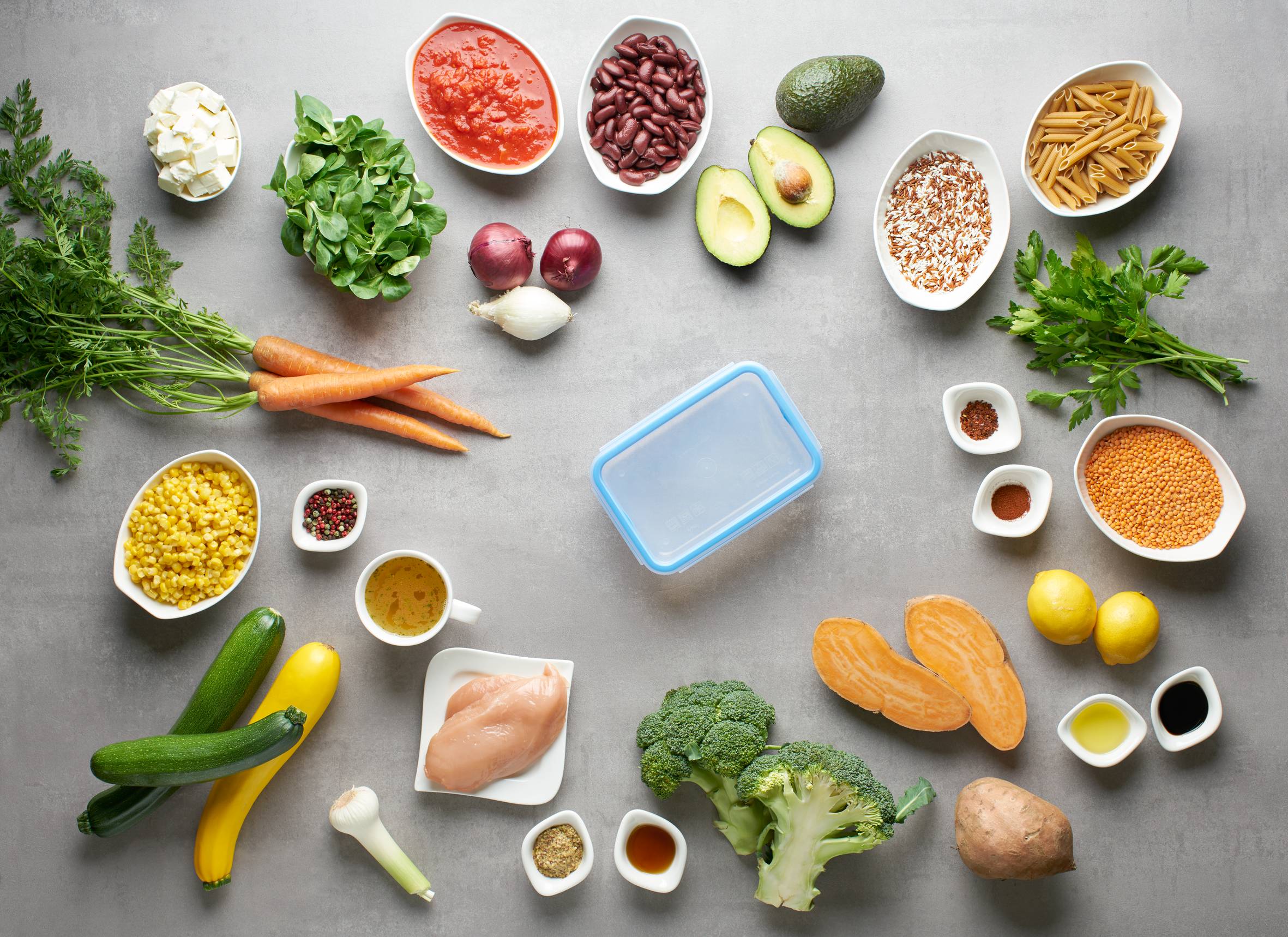 MasterSeal Fresh N1030710 Set de 5 boîtes de conservation - 0,8L