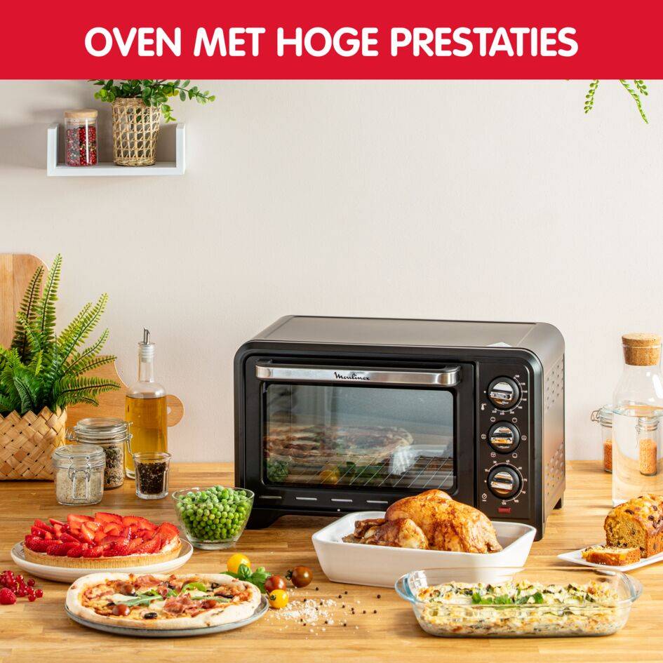 Optimo 19L OX444810 Oven - 19L - 6 programma's - 1.380W