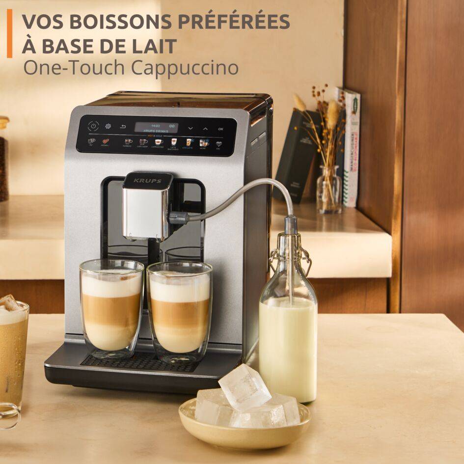 Evidence Hot & Cold EA898DF1 Machine expresso automatique - 18 recettes chaudes et froides
