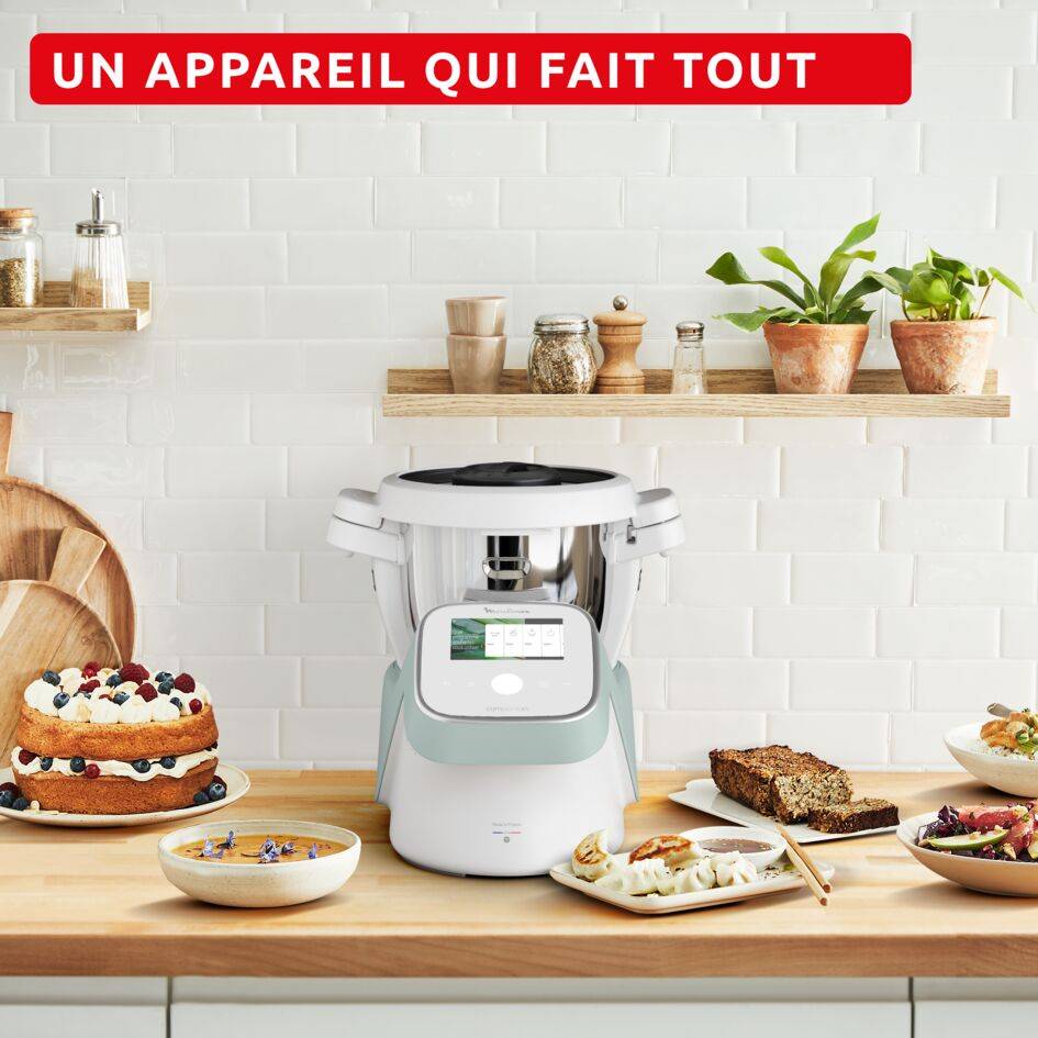 i-Companion touch HF9354F0 Robot cuiseur - 14 programmes automatiques - 5 accessoires