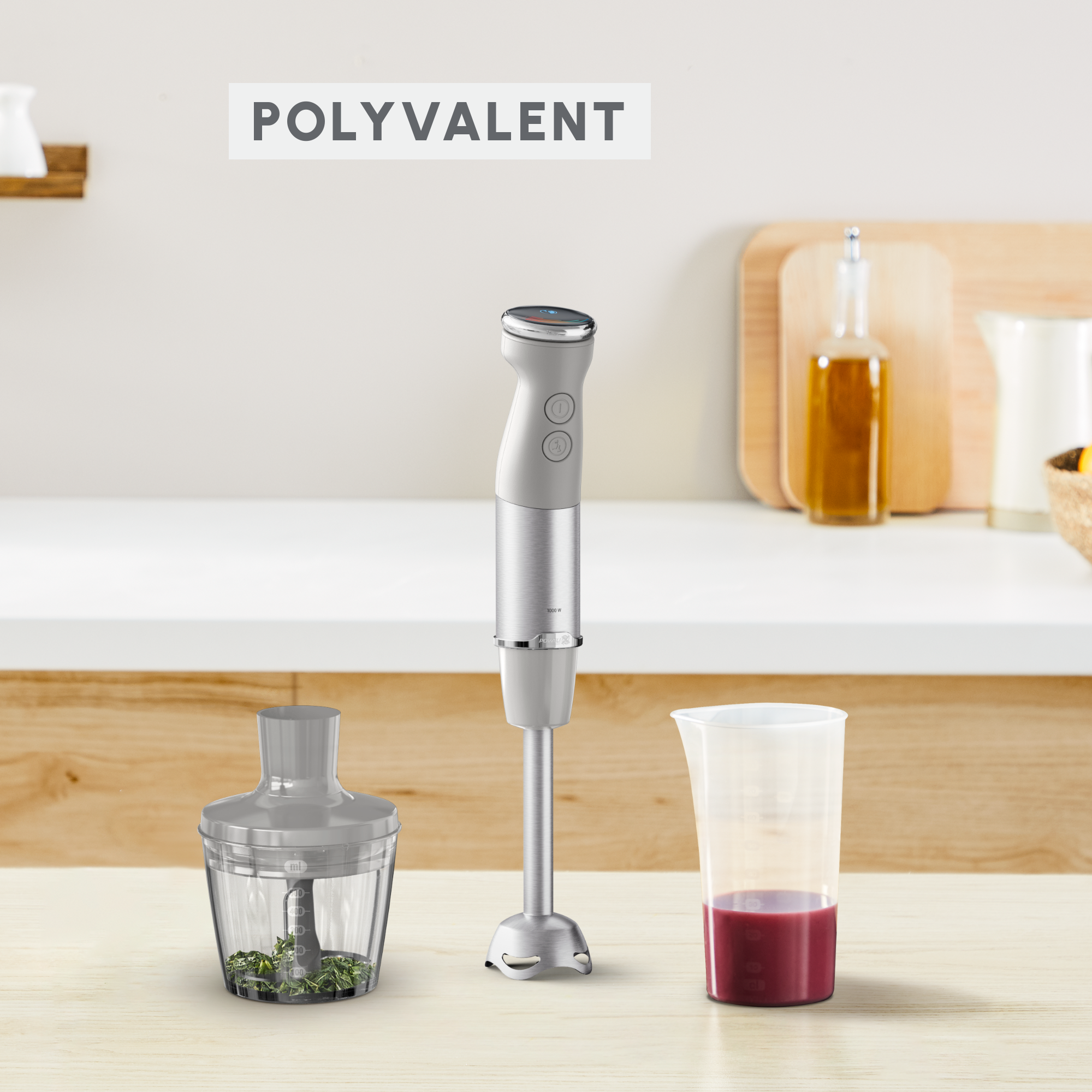 Quickchef+ DD672B10 Mixeur plongeant - 1000W - 1 accessoire - 20 vitesses