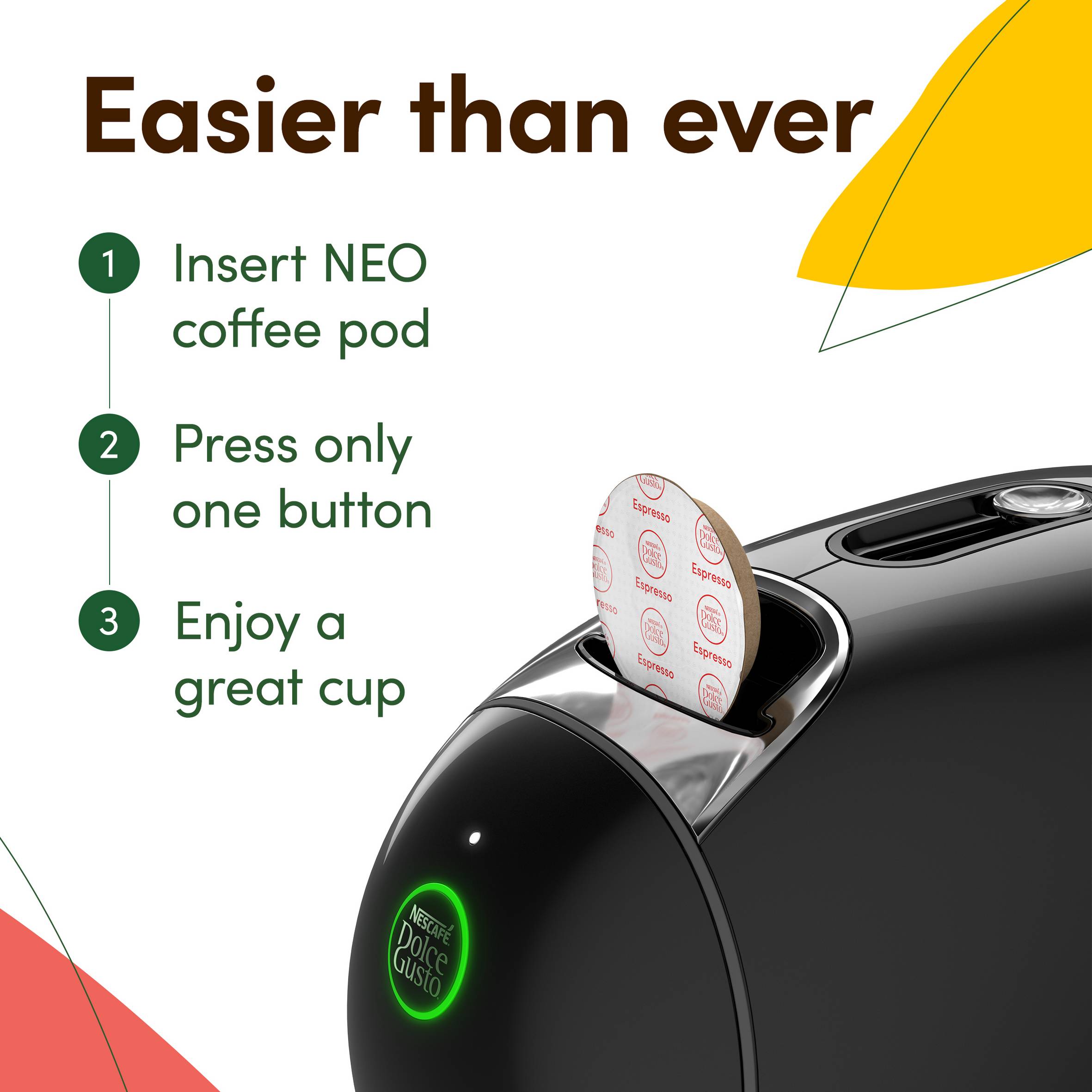 Dolce Gusto NEO KP830110 Machine à café à dosette - 1L