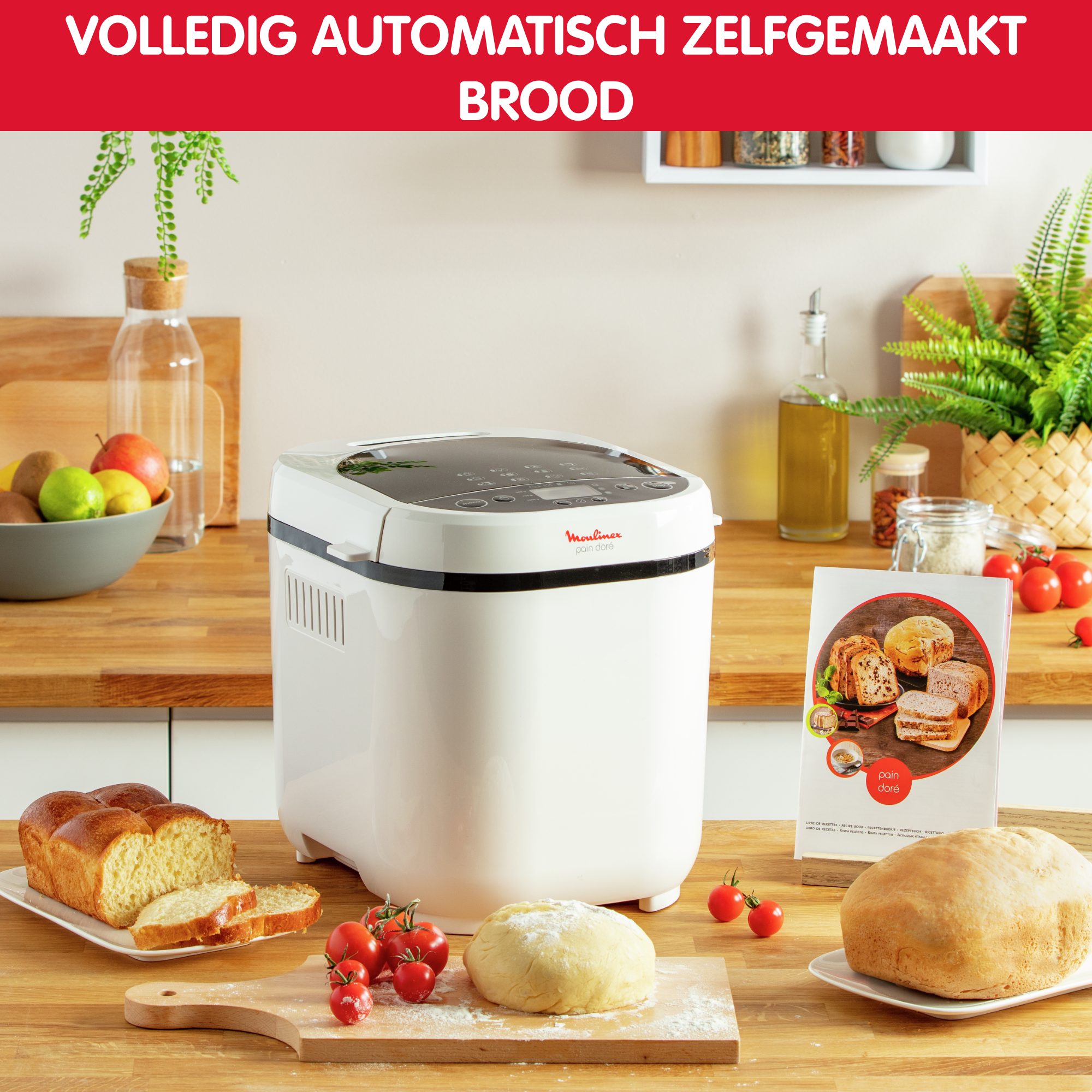Pain Doré OW210130 Broodbakmachine - 12 automatische programma's