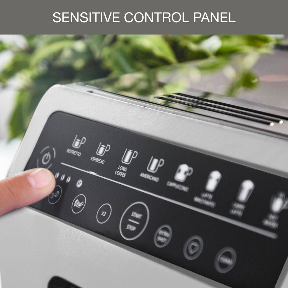 Evidence Eco-Design EA897A10 Machine à Espresso automatique à grains - 8 recettes de café - 2,3L - Eco-design