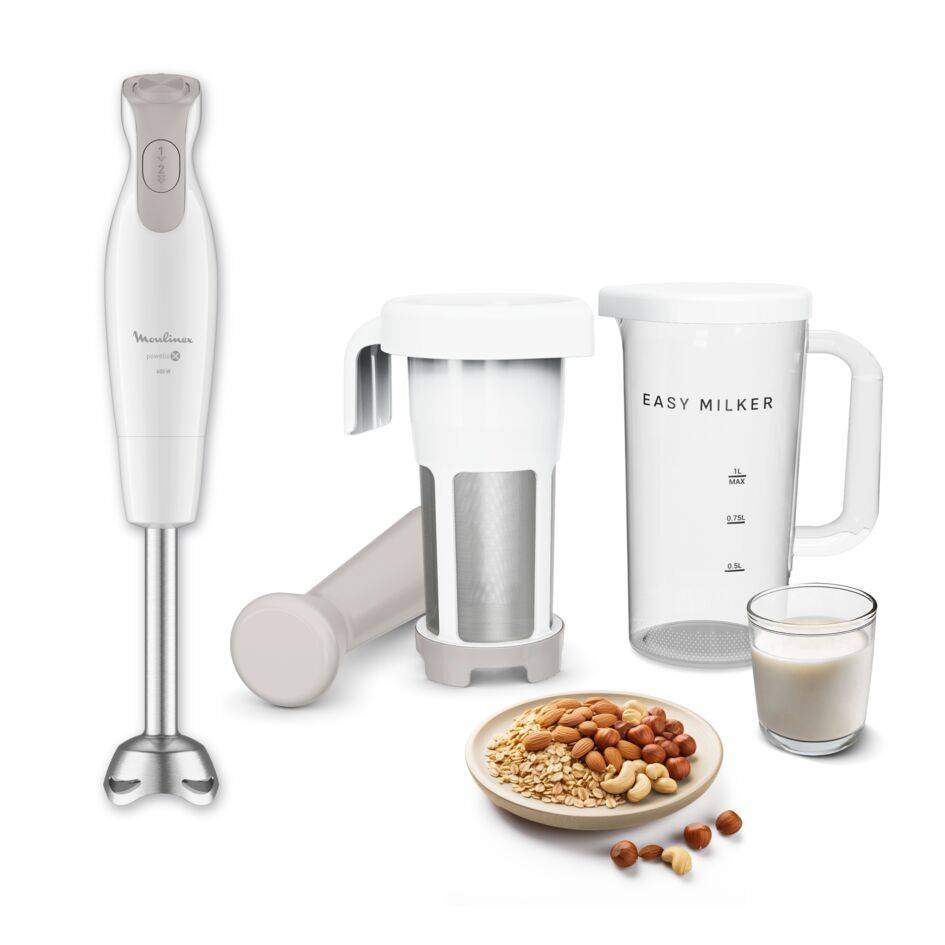 Easy Milker Dailychef VD70G1E0 - Préparateur de lait végétal - Mixeur plongeant