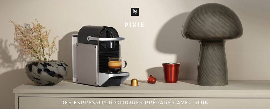 Nespresso Pixie YY5290FD Machine à café à capsule -  0,7L
