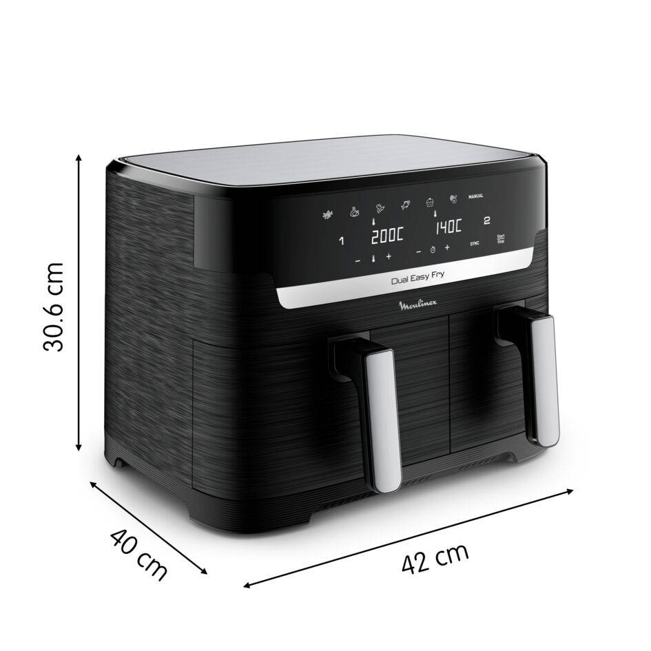 FRITEUSE A AIR DUAL EASY FRY 8,3 L