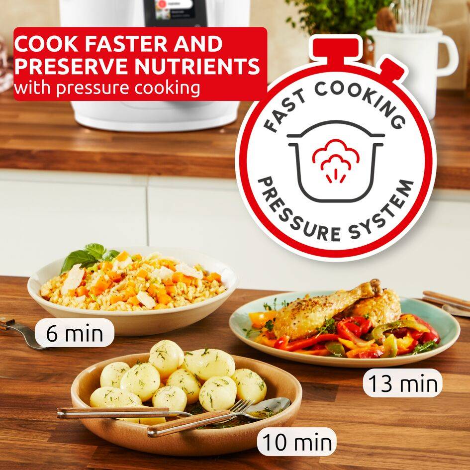 Cookeo Simplicity, multicooker, snelkookpan, stap-voor-stap begeleiding
