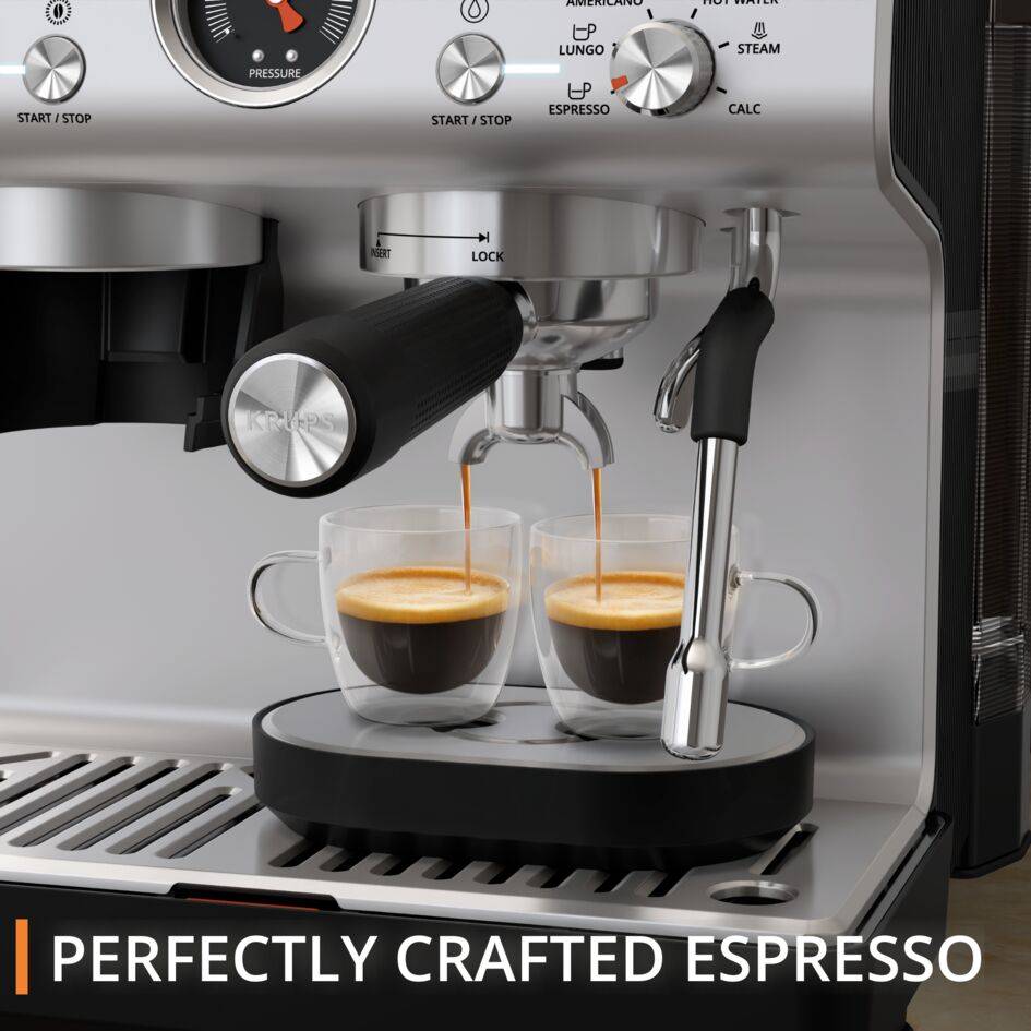 Precision XP801T Machine à espresso manuelle avec broyeur