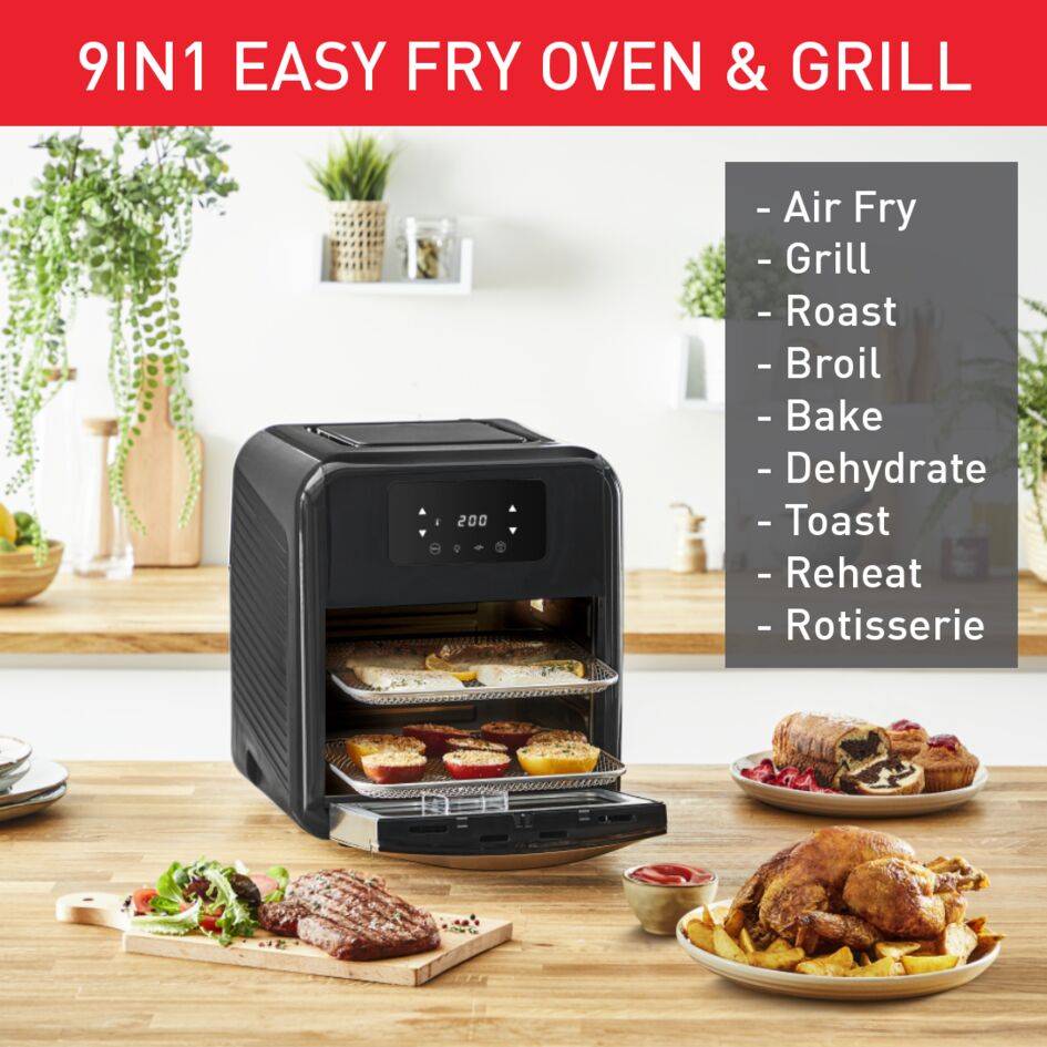 Easy Fry 9-en-1 Oven & Grill AL501810 Air fryer - 8 programmes - 11L
