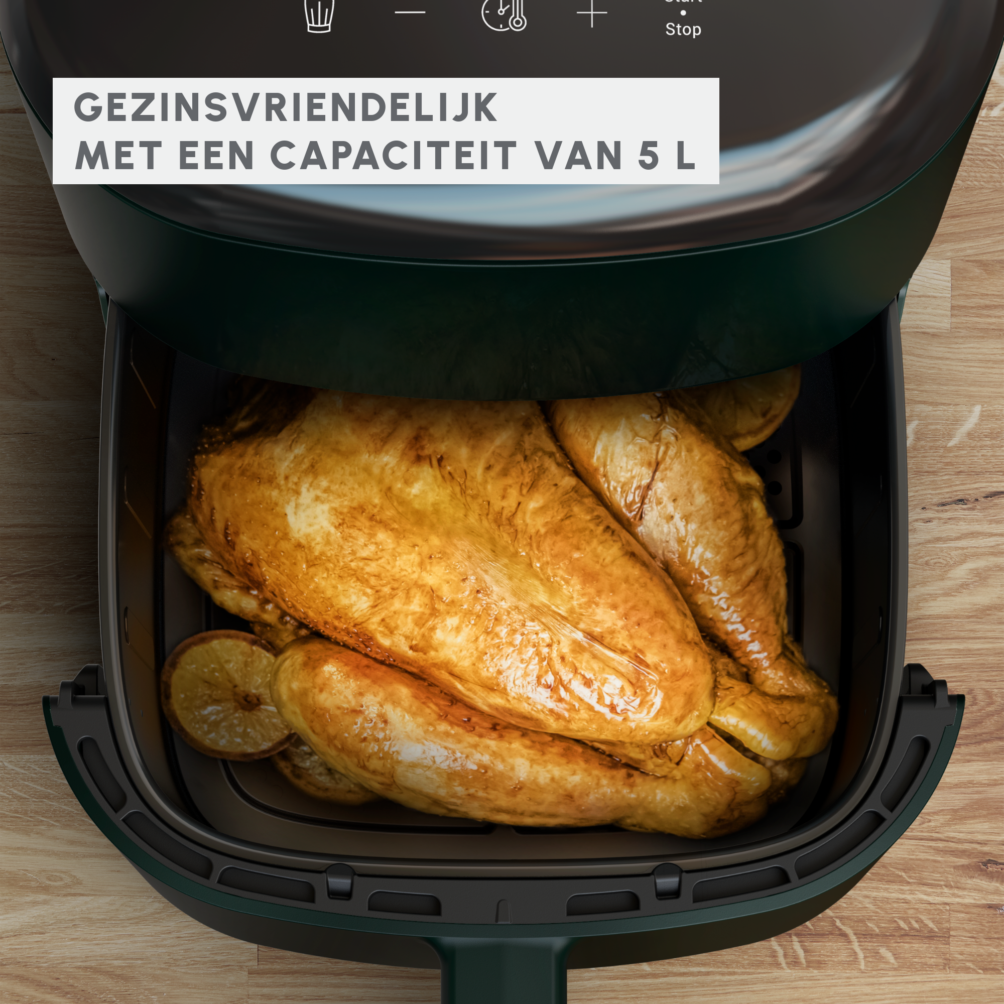 Easy Fry Max EZ245320 Air fryer - 10 programma's - 5L