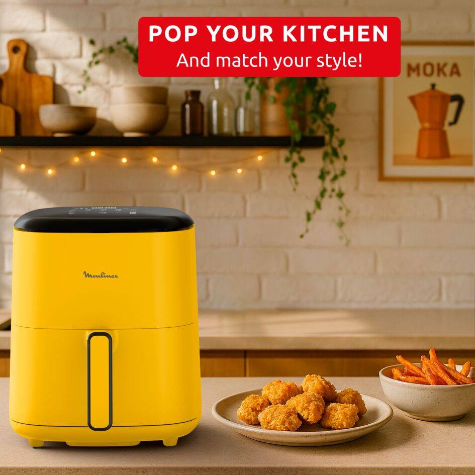 Easy Fry POP Yellow EZ2452F0 Air fryer - 10 programmes - 5L