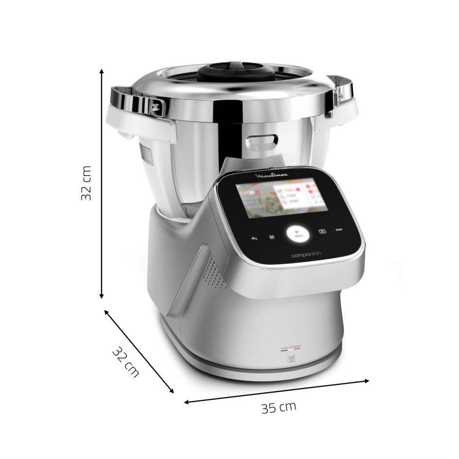 i-Companion Touch Pro HF93ECF0 Robot cuiseur - 18 programmes - 7 accessoires - Balance intégrée