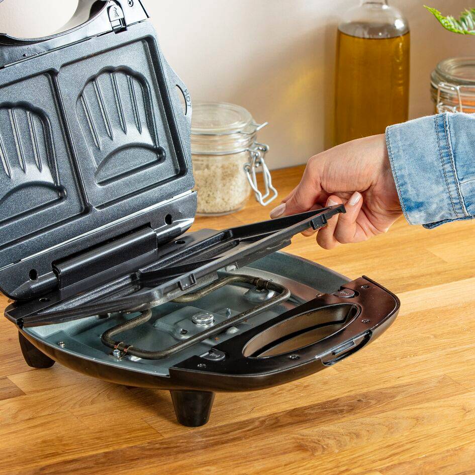 Break Time SW611812 Gaufrier, Croque & Grill - 700W