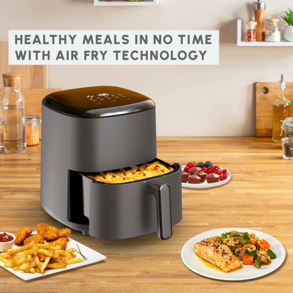 Easy Fry Max 5L Coal, Air fryer, Automatic Programs