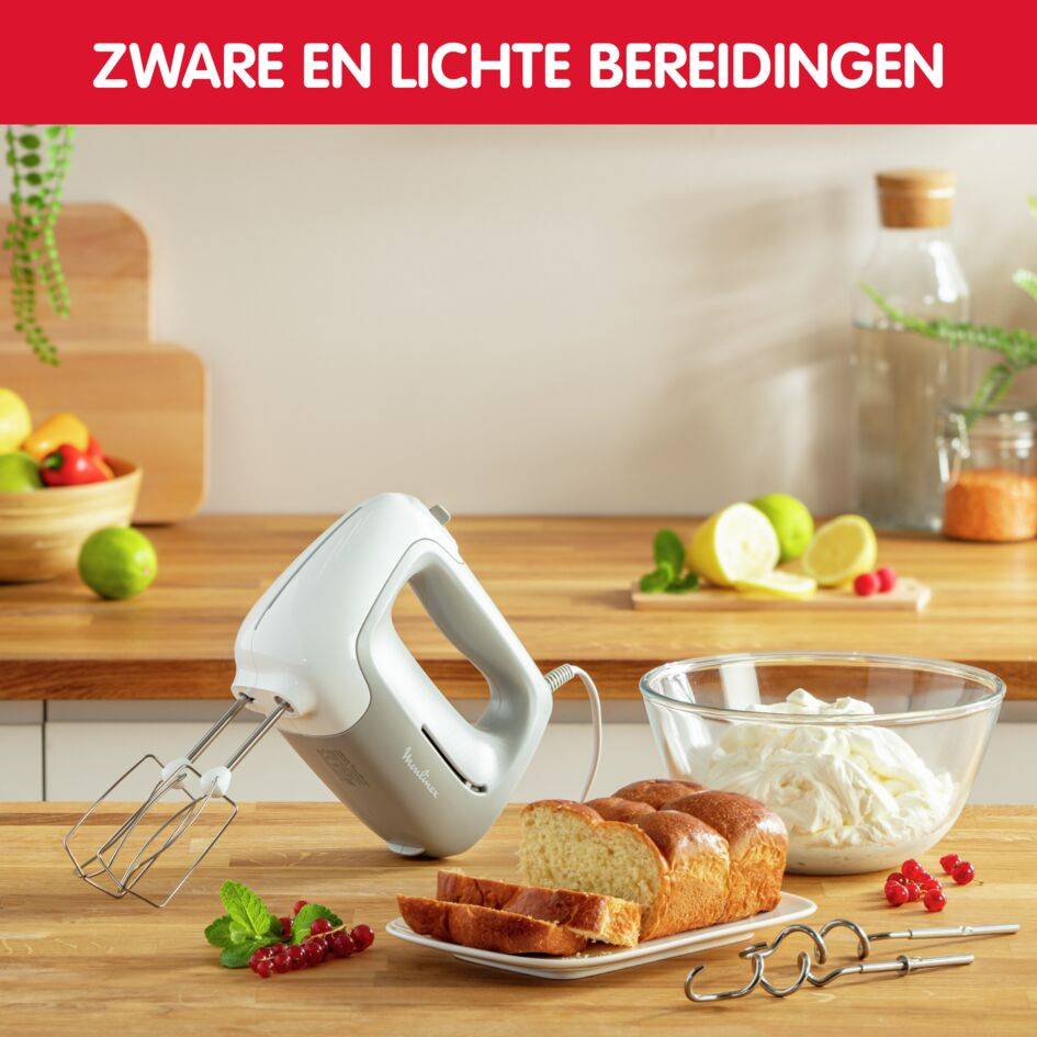 Prep'Mix HM450B10 Handmixer - 450W - 4 accessoires