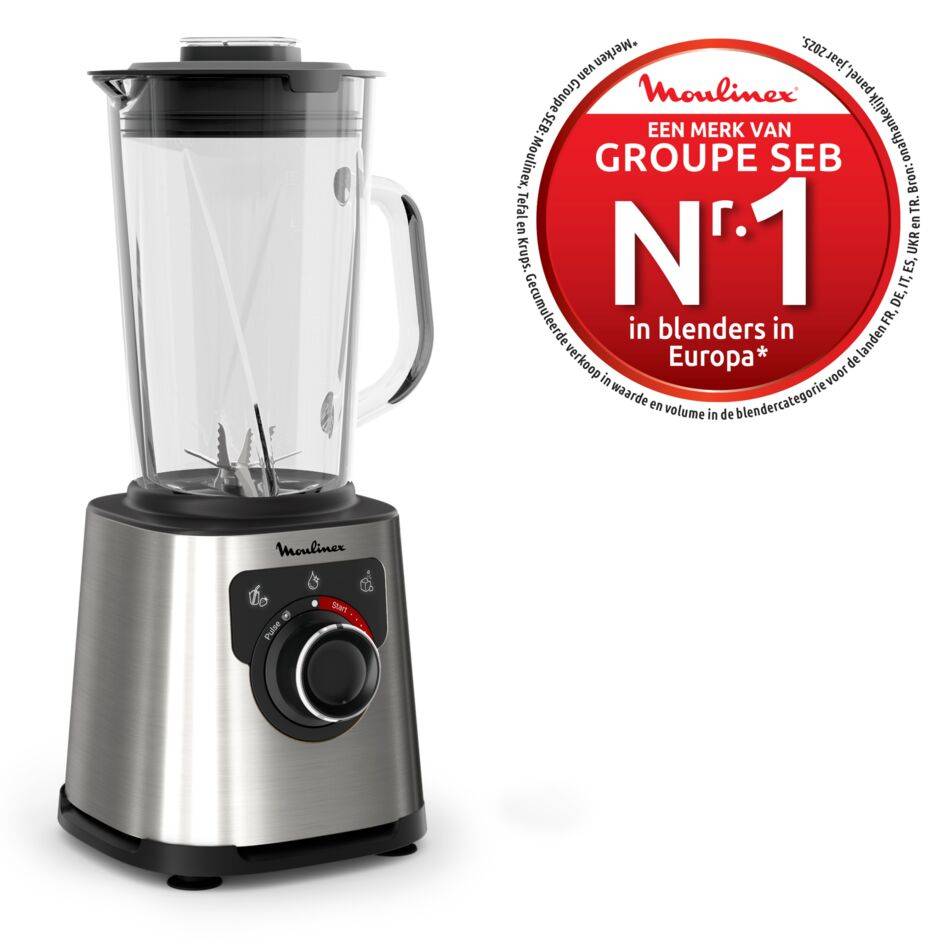 PerfectMix+ LM871D10 High-speed Blender - 1.200W - 15 snelheden - 2,0L