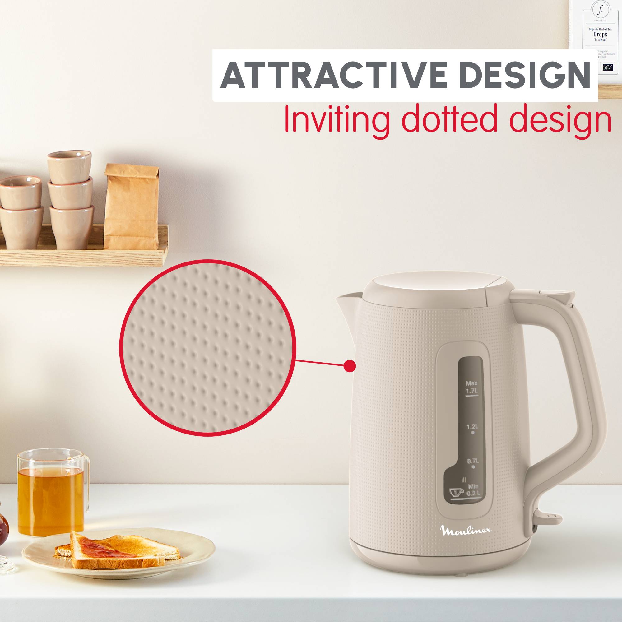 Morning BY2M0B10 Waterkoker - 1,7L