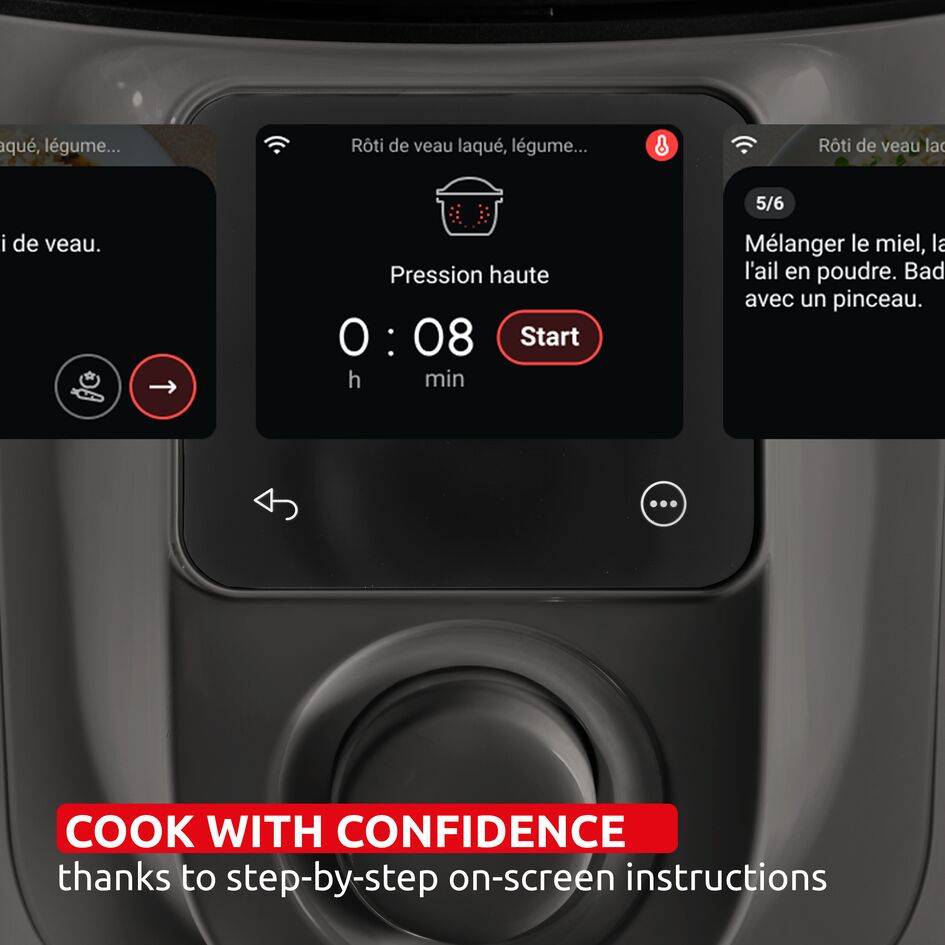 Cookeo Simplicity, multicooker, snelkookpan, stap-voor-stap begeleiding