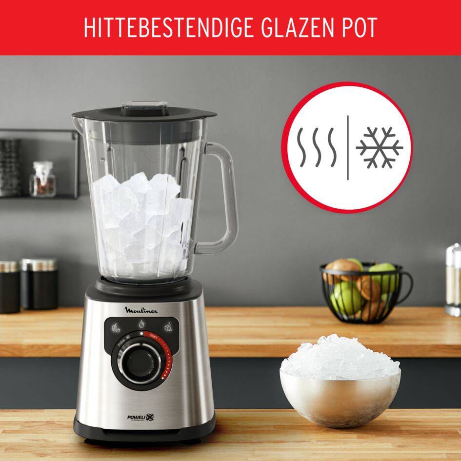 PerfectMix+ LM871D10 High-speed Blender - 1.200W - 15 snelheden - 2,0L