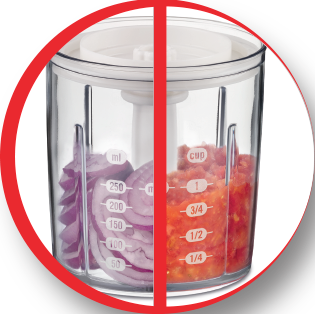 Moulinette DJ520110 Hachoir - 300W - 3 fonctions