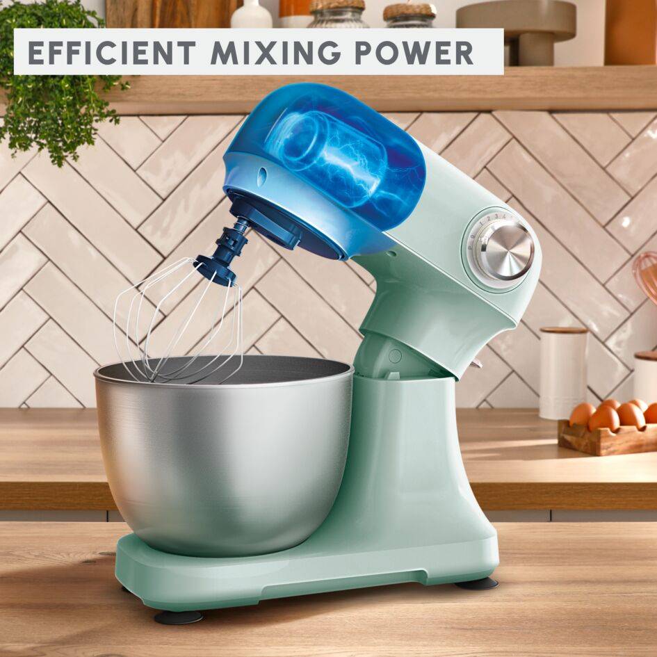 Bake Easy QA1403F0 Keukenrobot - 500W - bakkersset - 3,5L - 12 snelheden