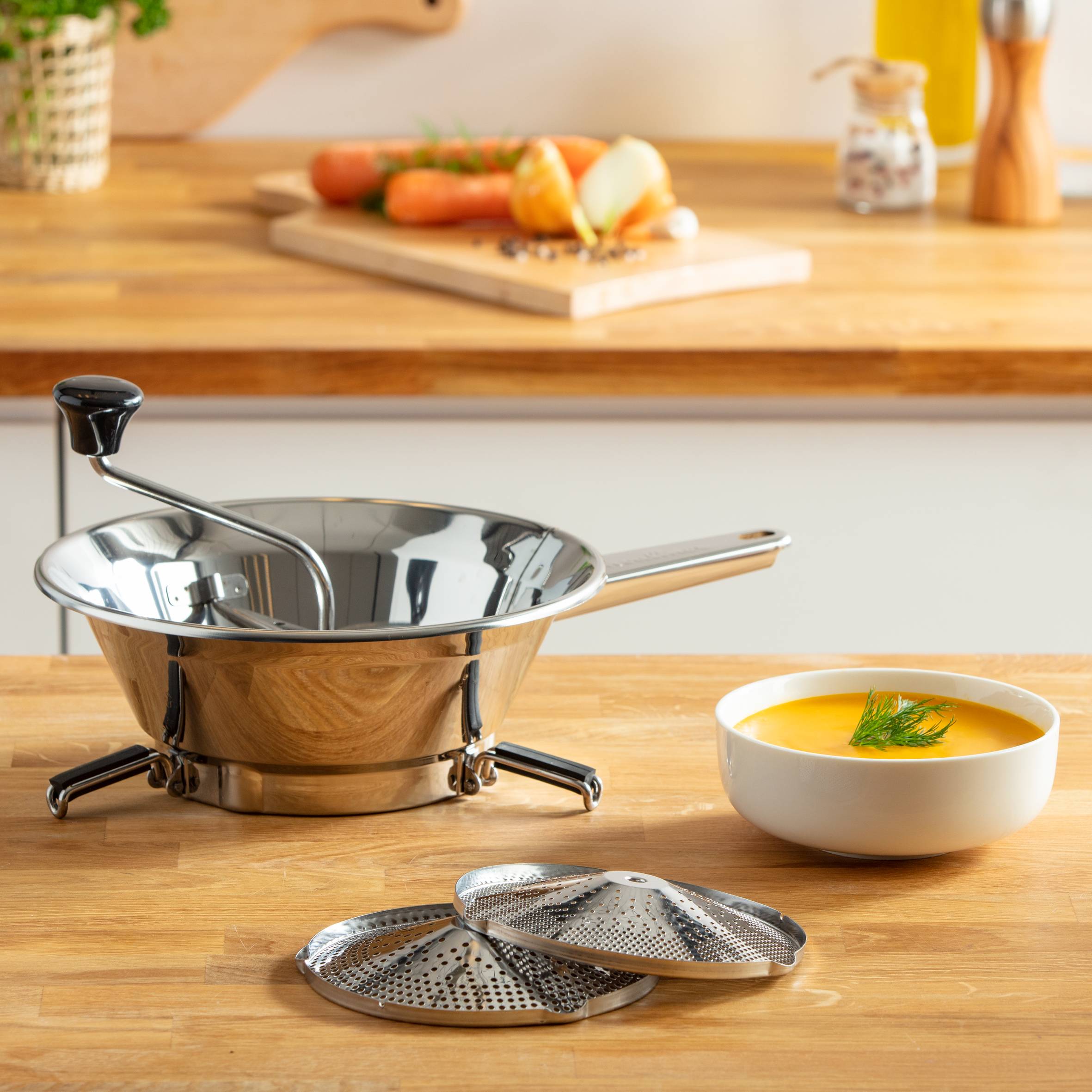 Classic Inox A45306 Moulin à légumes