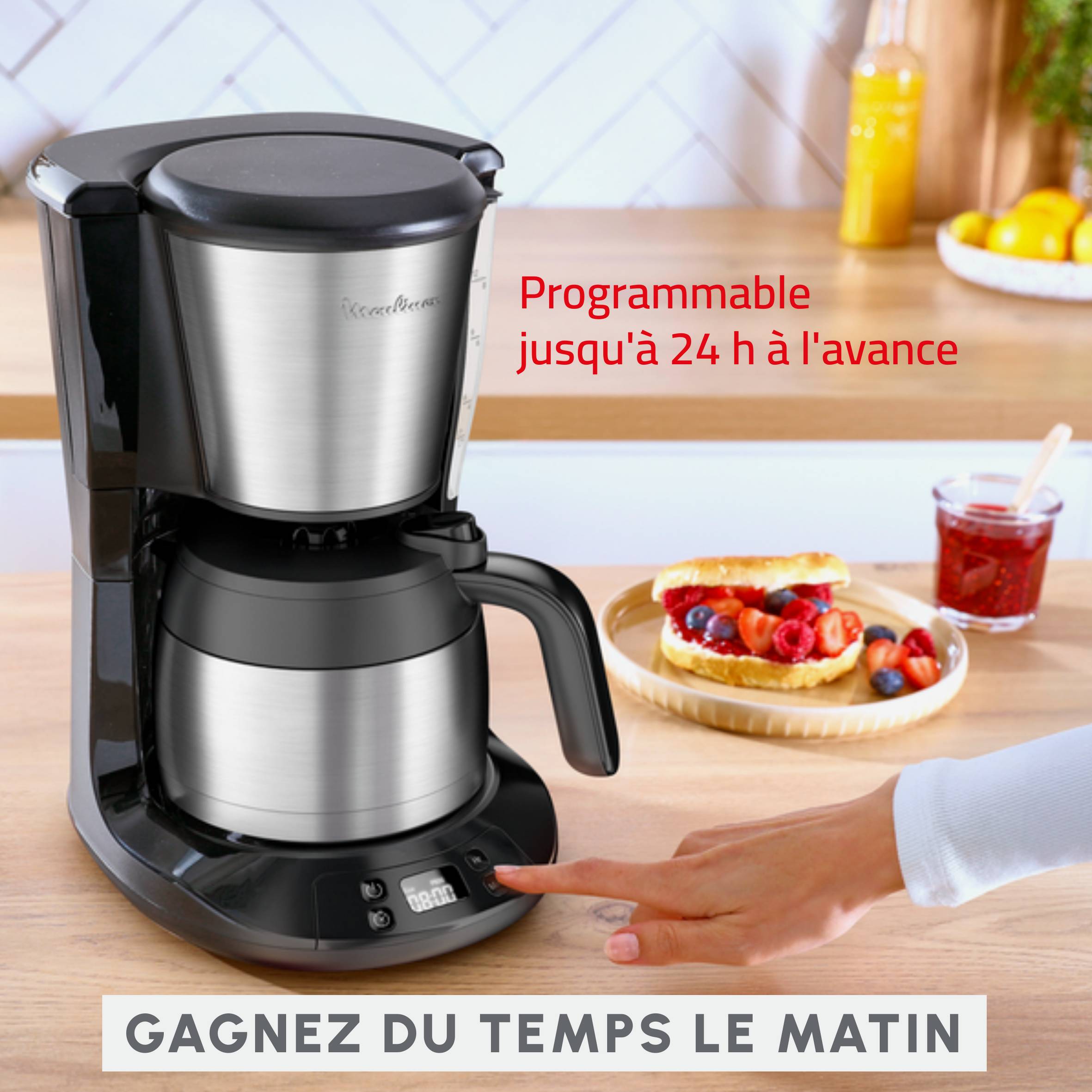 Subito FT5S2DE0 Cafetière filtre - 12 tasses