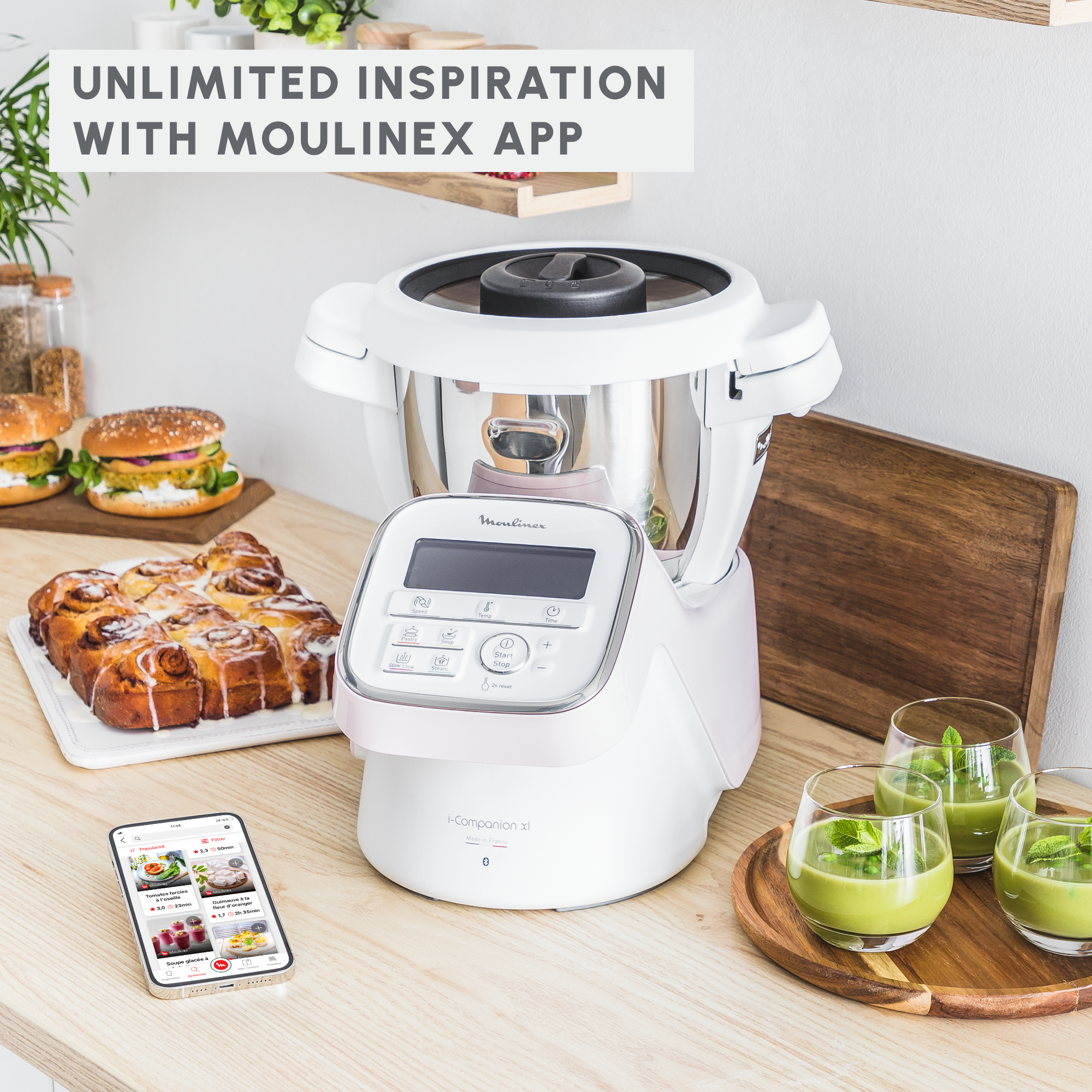 i-Companion XL HF90E700 Kookrobot - 14 programma's - 14 accessoires (met patisseriekit) - Limited Edition