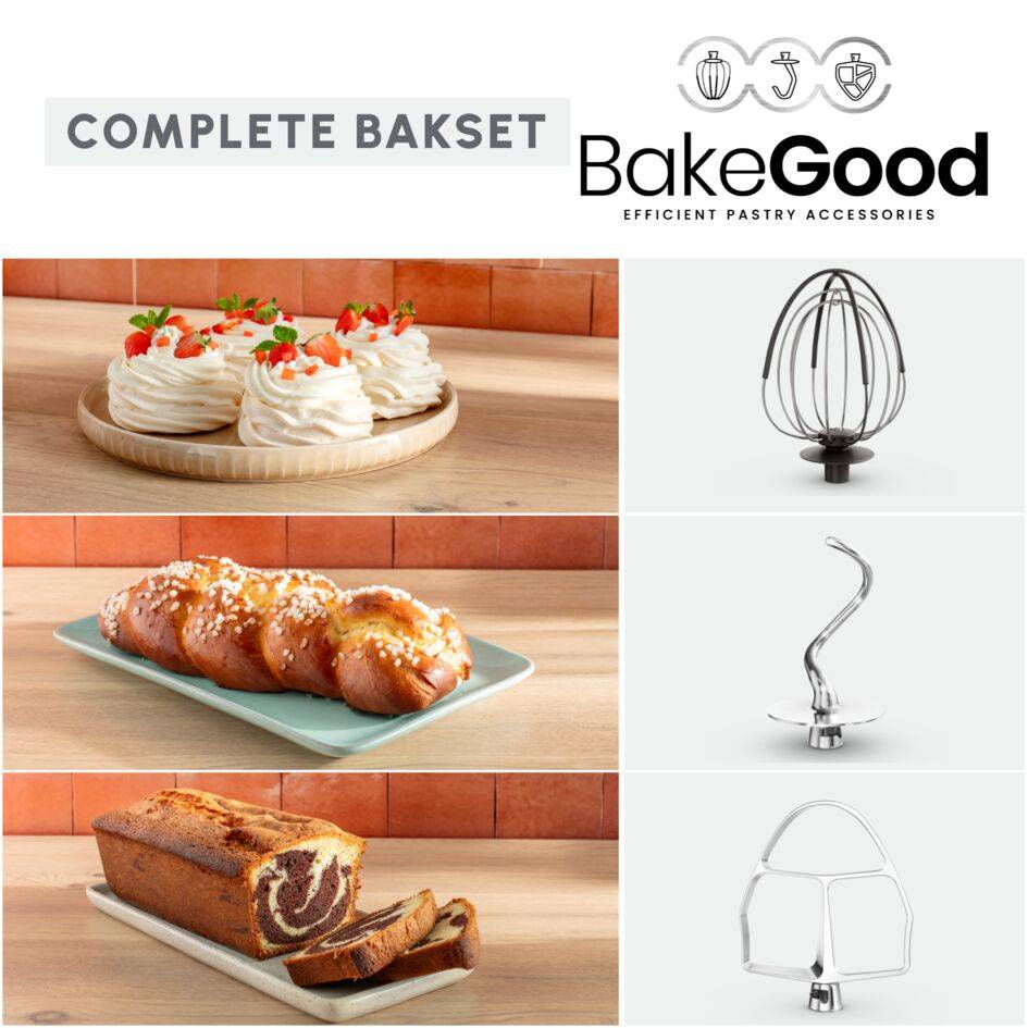 Bake Partner, keukenmachine, krachtige 1100 W standmixer