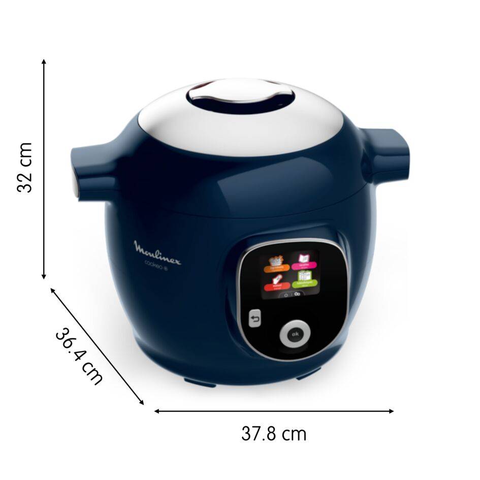 RECONDITIONNE - Cookeo+ CE851410 Multicuiseur intelligent haute pression - 6 programmes - 150 recettes