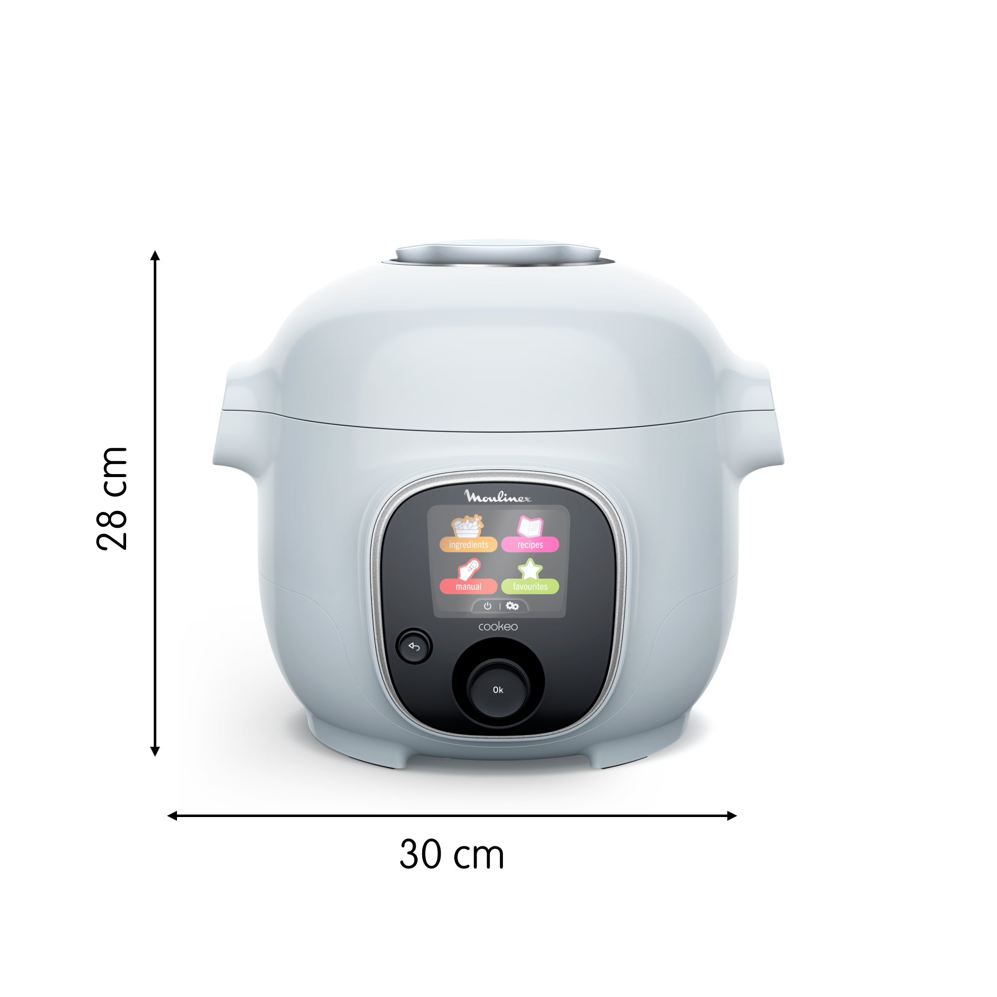 Cookeo Mini CE880410 Intelligente hogedruk multicooker - 6 programma's - 150 recepten
