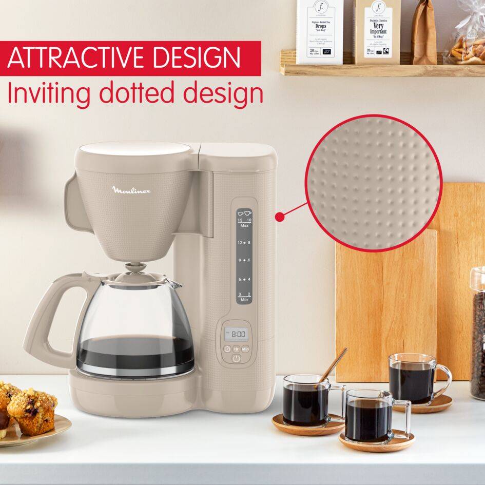 Morning Filter Coffee Maker with Timer