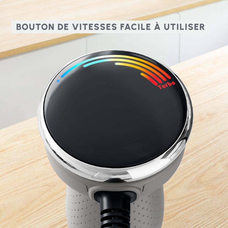 Quickchef+ DD672B10 Mixeur plongeant - 1000W - 1 accessoire - 20 vitesses