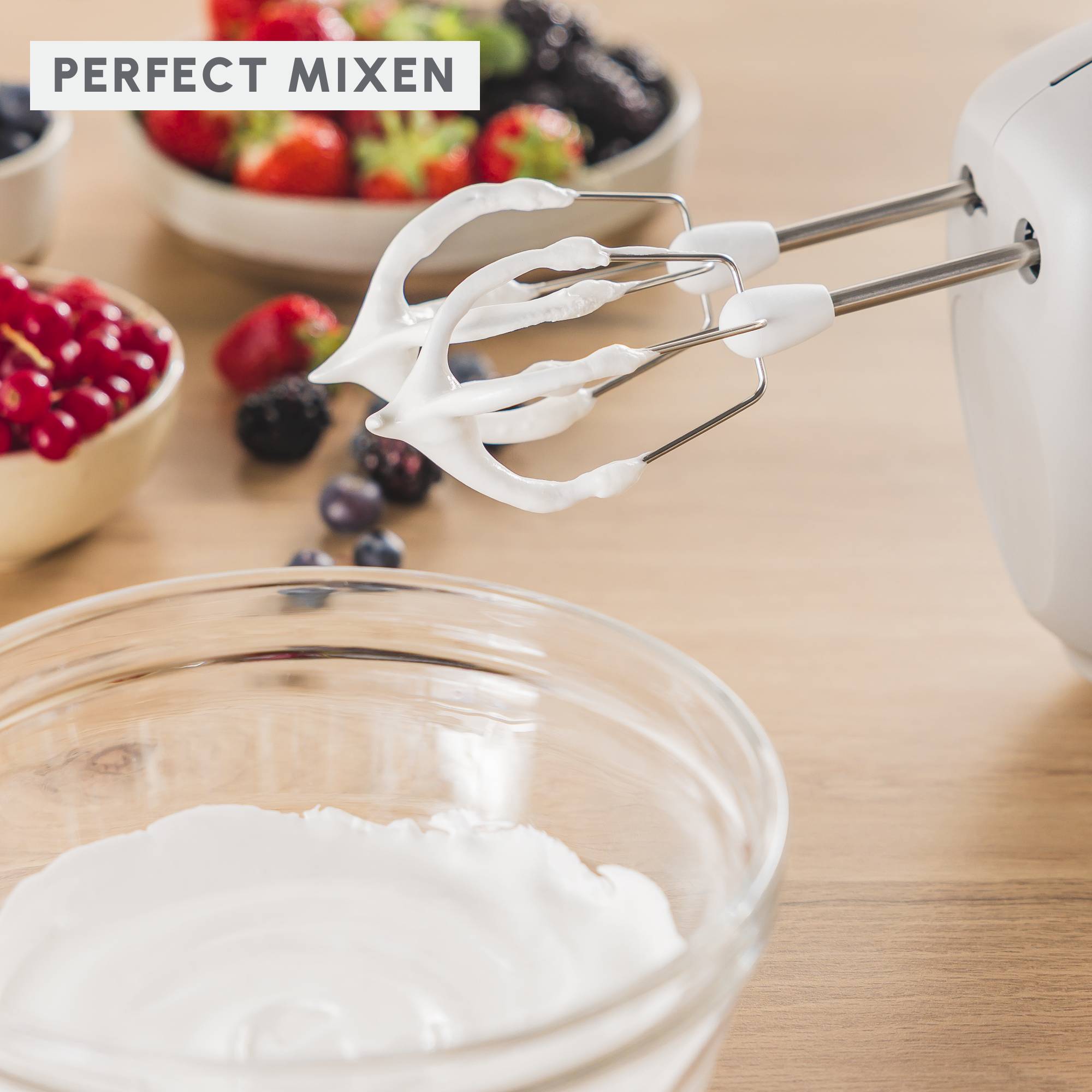Easy Max HM262BF0 Handmixer - 300W - 5 snelheden - 2 accessoires