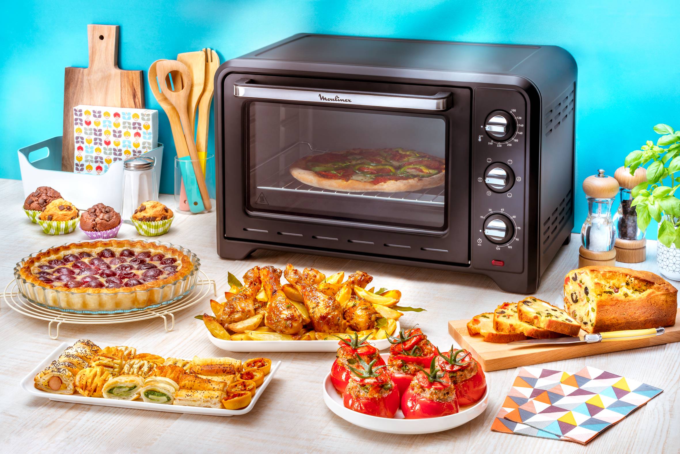 Optimo OX464810 Four - 33L - 6 modes de cuisson - 1.600W