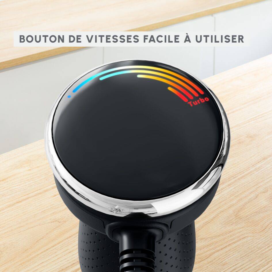 Quickchef+ DD674810 Mixeur plongeant - 1000W - 4 accessoires - 20 vitesses