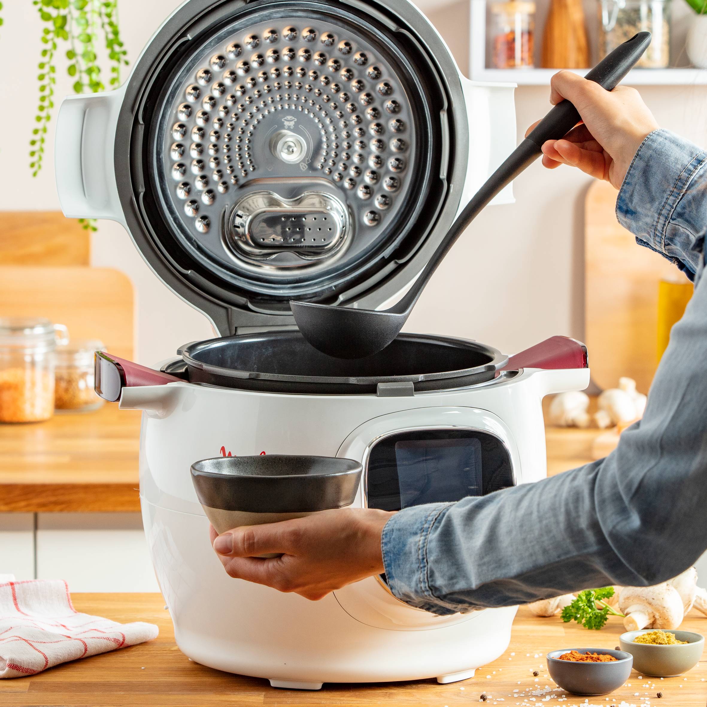 Cookeo CE700100 Intelligente hogedruk multicooker - 6 programma's - 100 recepten