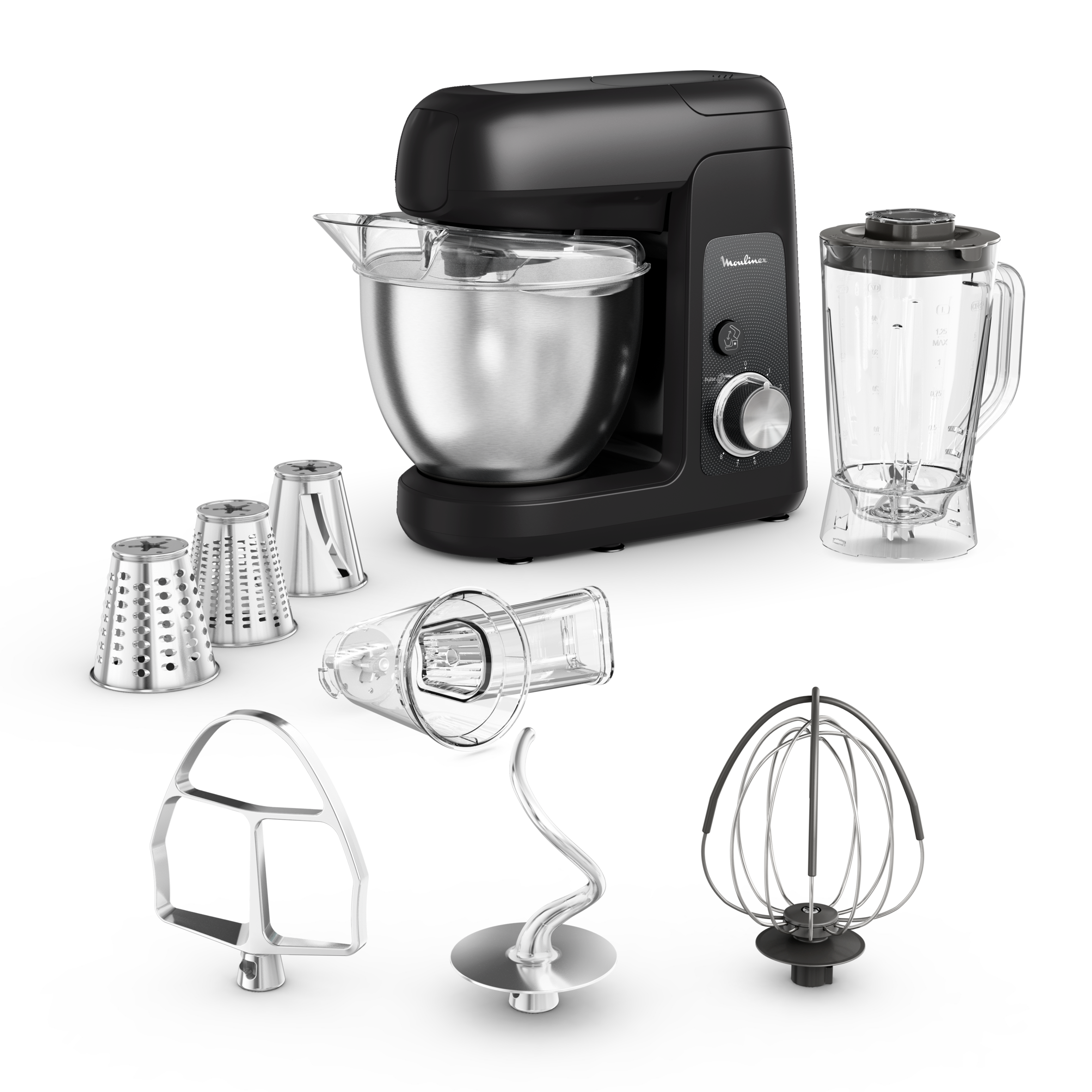 Moulinex, Robot pâtissier Bake Partner, 1&nbsp;100&nbsp;W