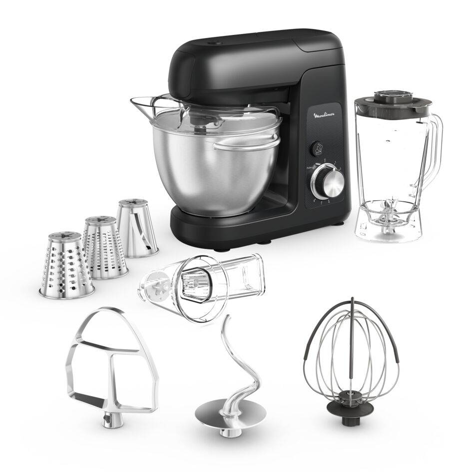 Moulinex, Robot pâtissier Bake Partner, 1&nbsp;100&nbsp;W